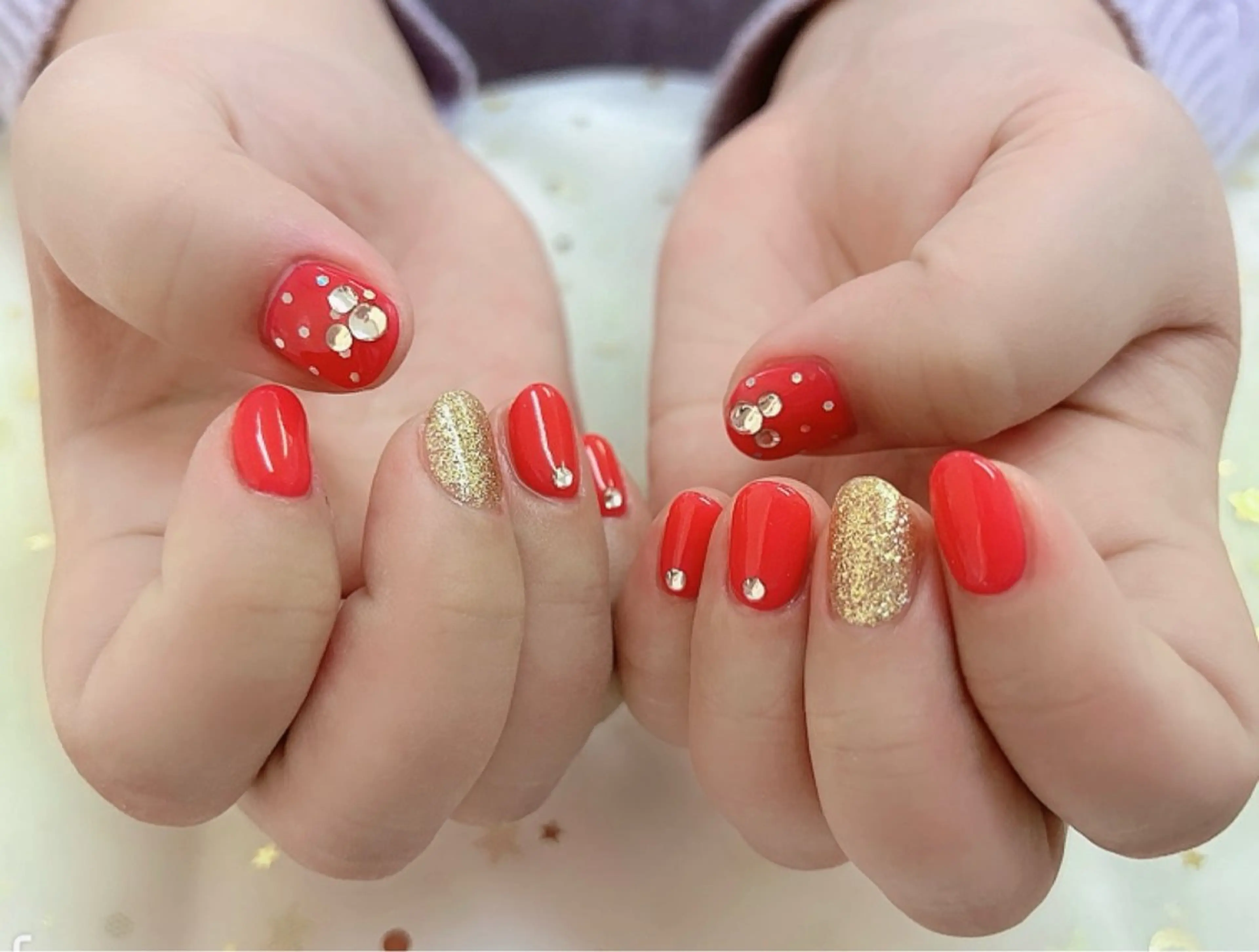 ネイル ハンドネイル 上福岡 らんらんのネイルデザイン