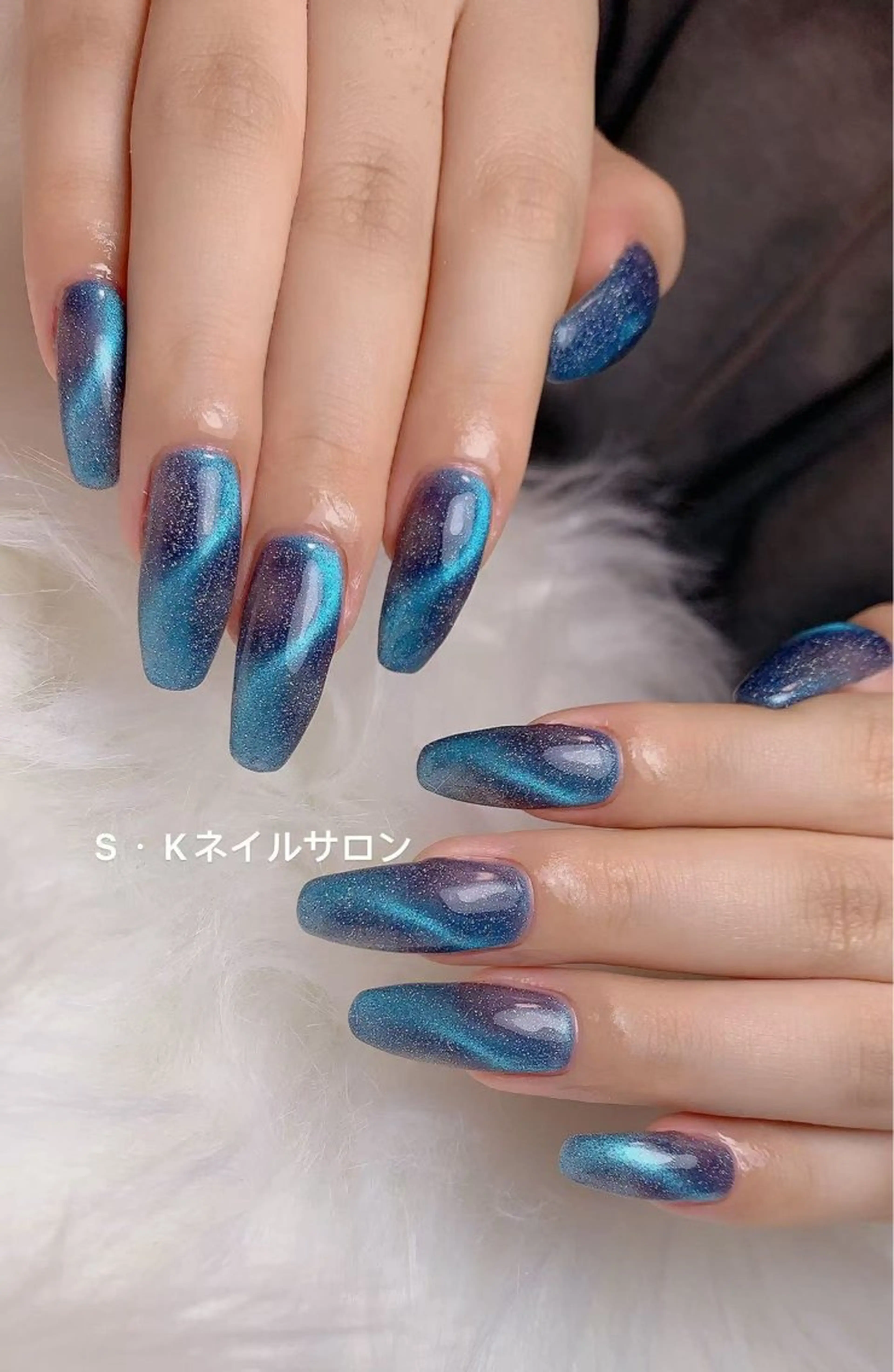 ネイル マグネットネイル S·K ネイルサロンのネイルデザイン