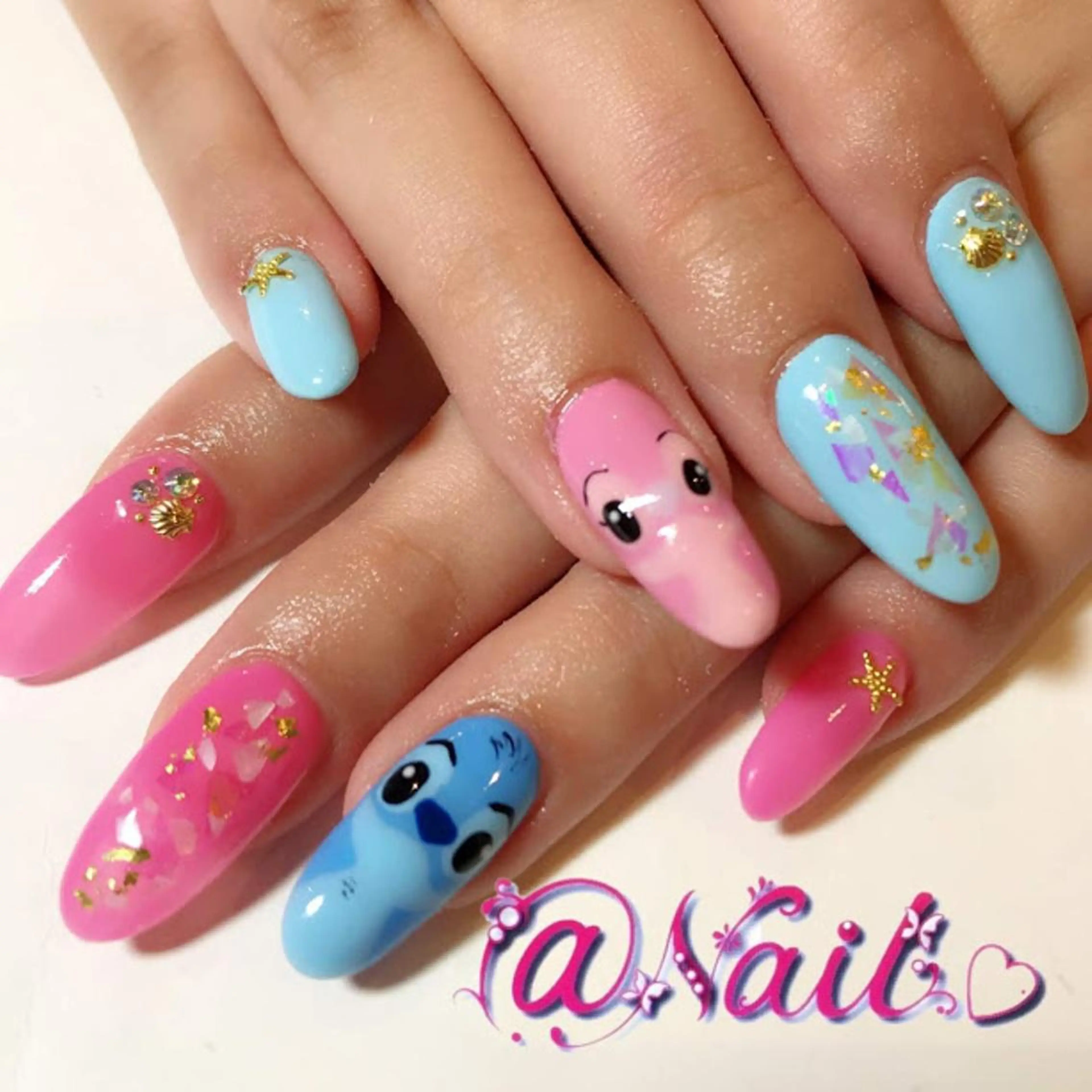 ネイル 小尾 栞のネイルデザイン