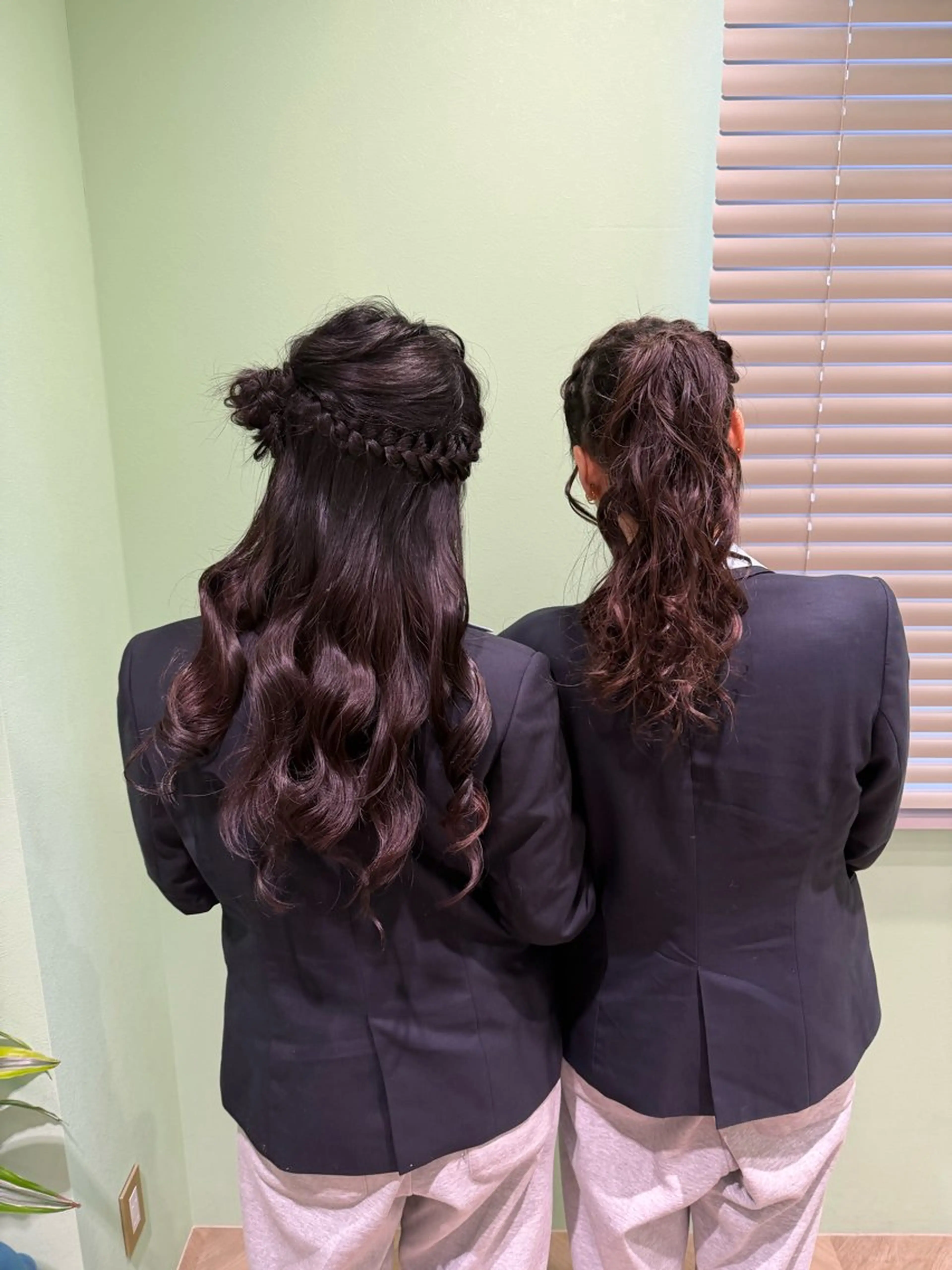 ヘアアレンジ ヘアセット 💖韓国ヘア/ハイト ーン💖mikotoのヘアスタイル