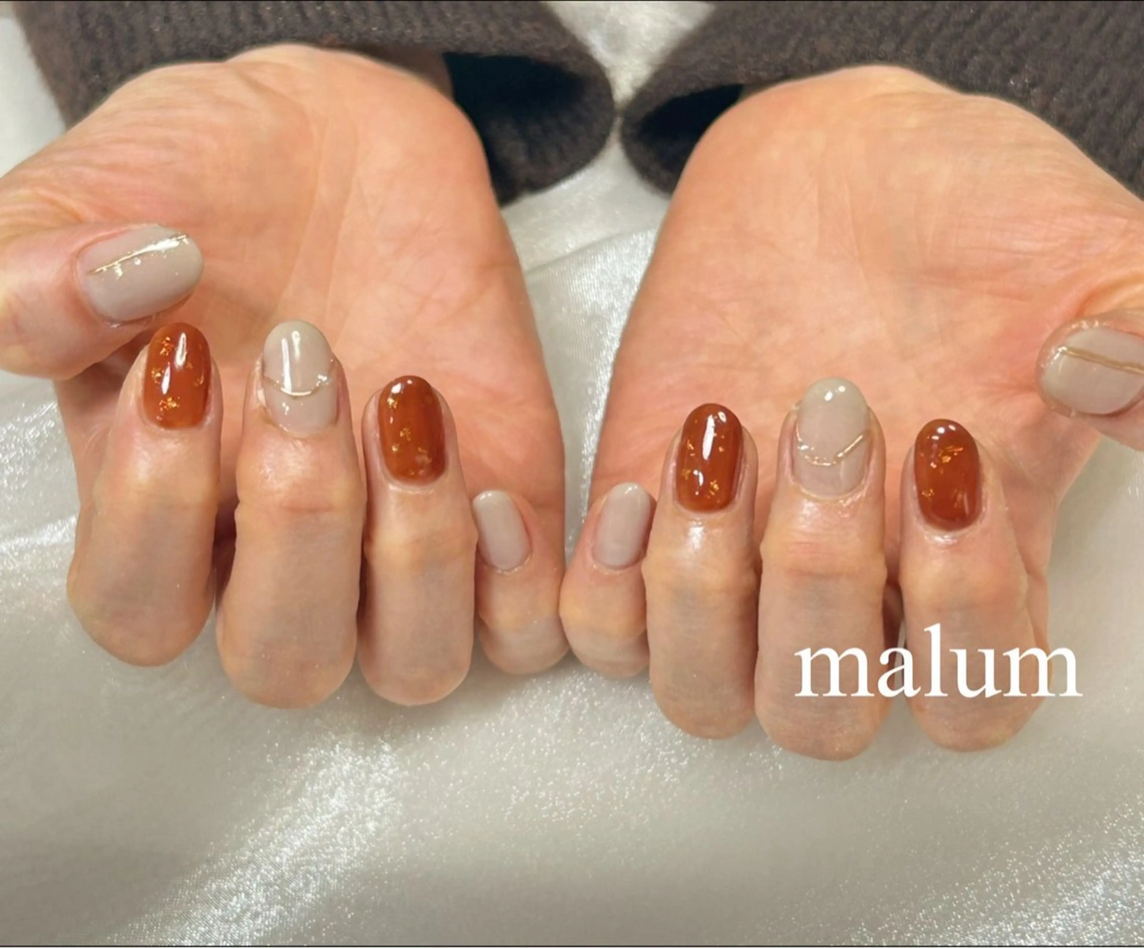 ネイル ハンドネイル malum nailのネイルデザイン