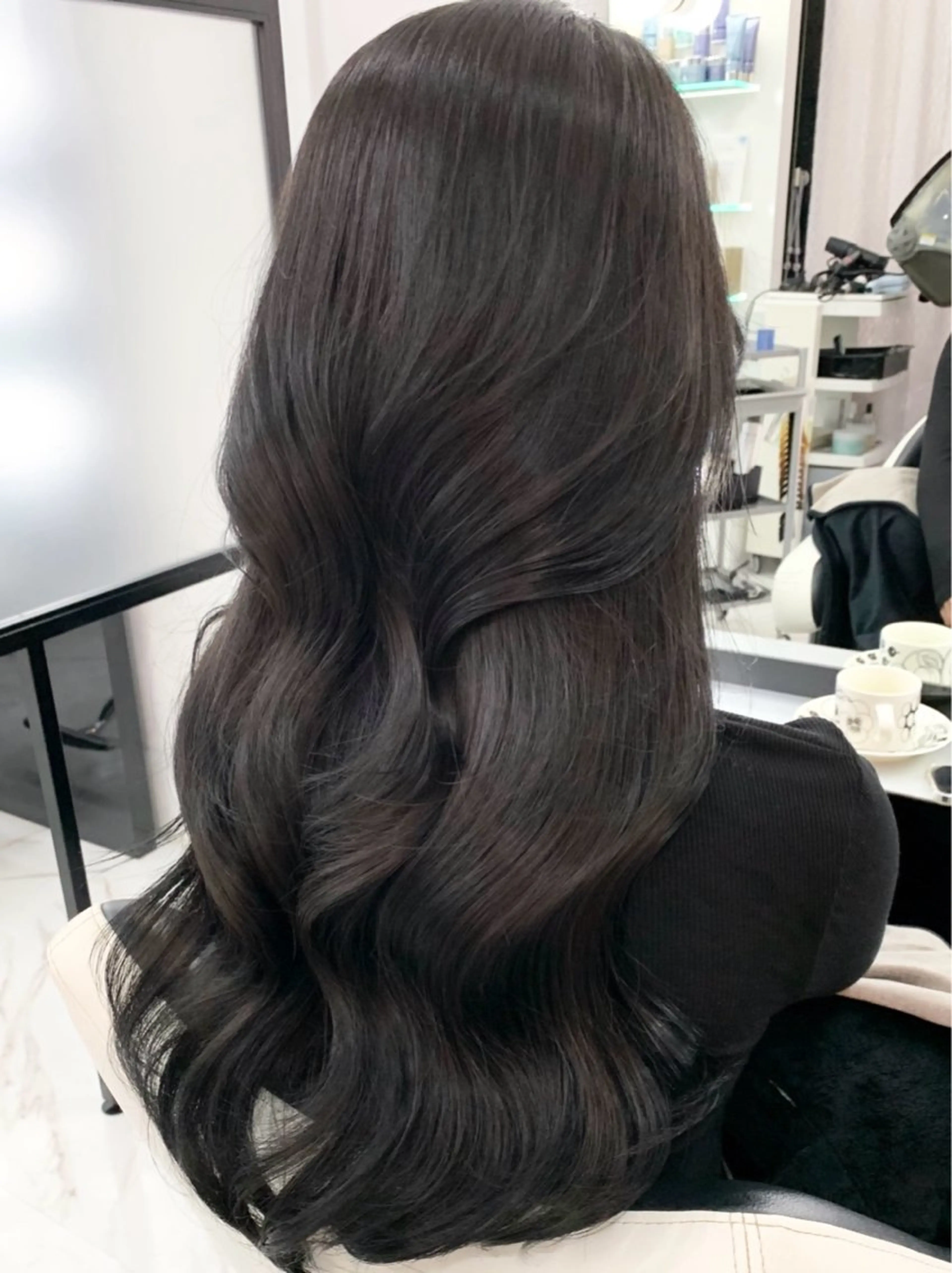 ロング カット ヘアカラー トリートメント GILET by mad grammar所属・ニ平 剣士郎のヘアスタイル