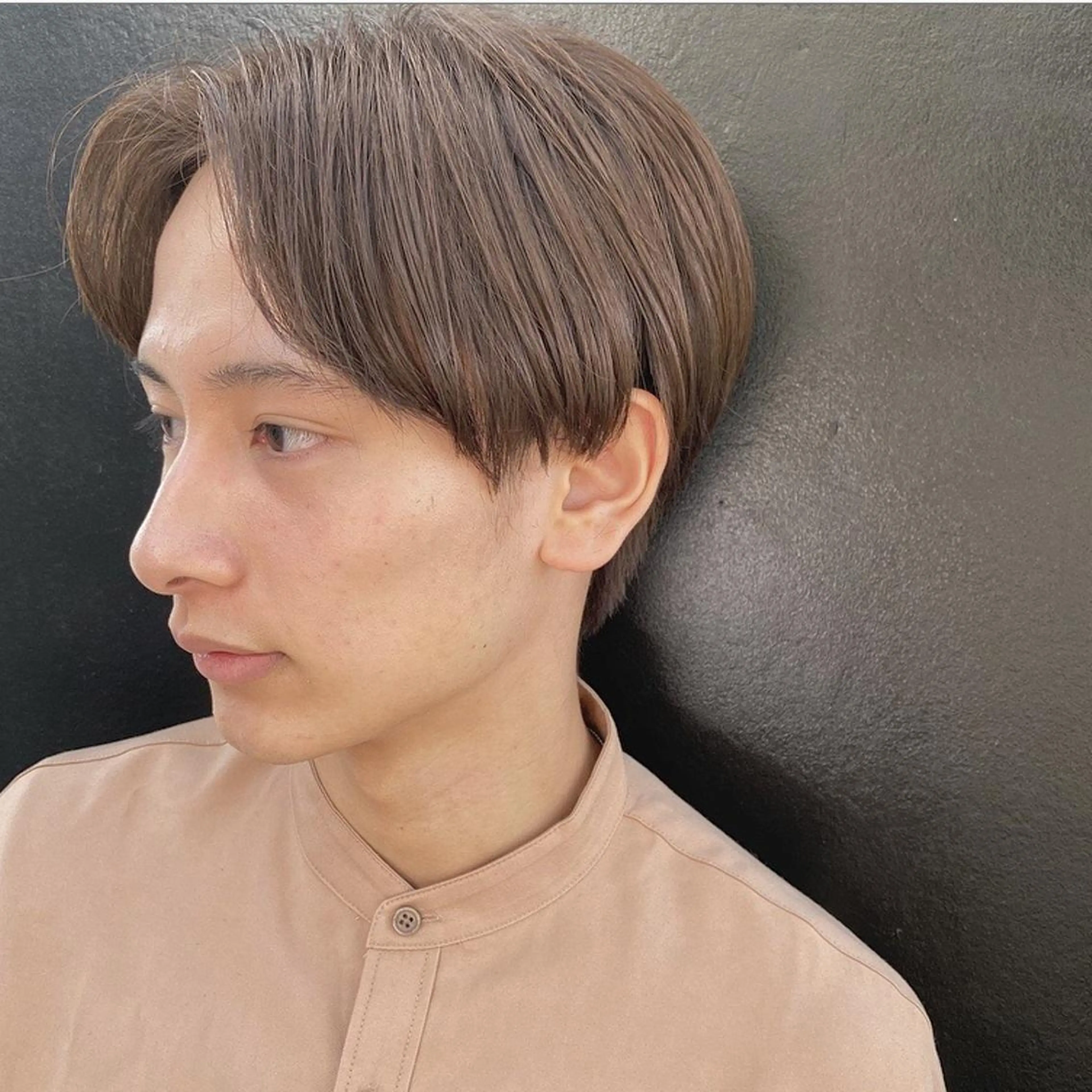 メンズ センターパート yunica所属・yunica manaeのヘアスタイル