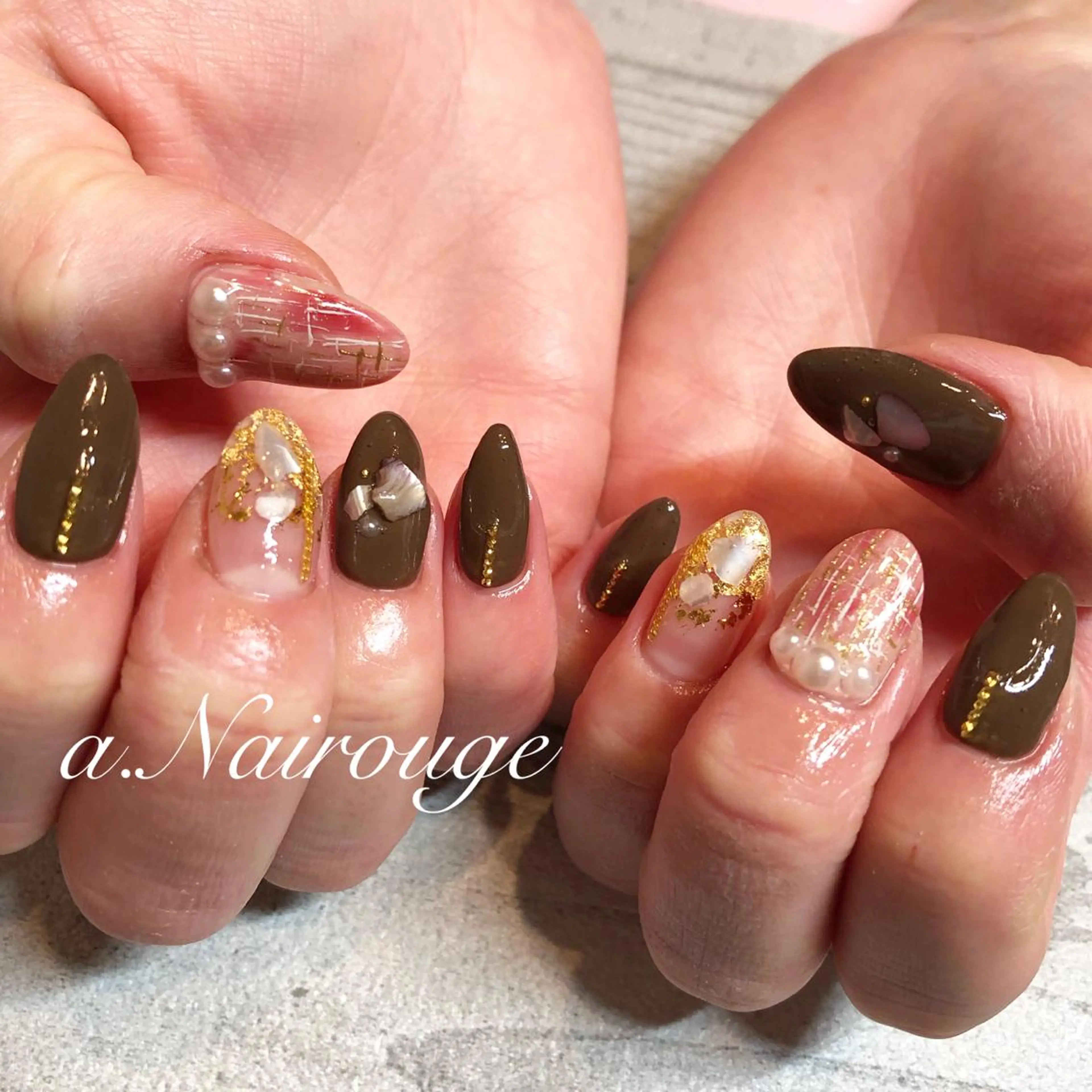 ネイル ハンドネイル Nail salon REIRISのネイルデザイン