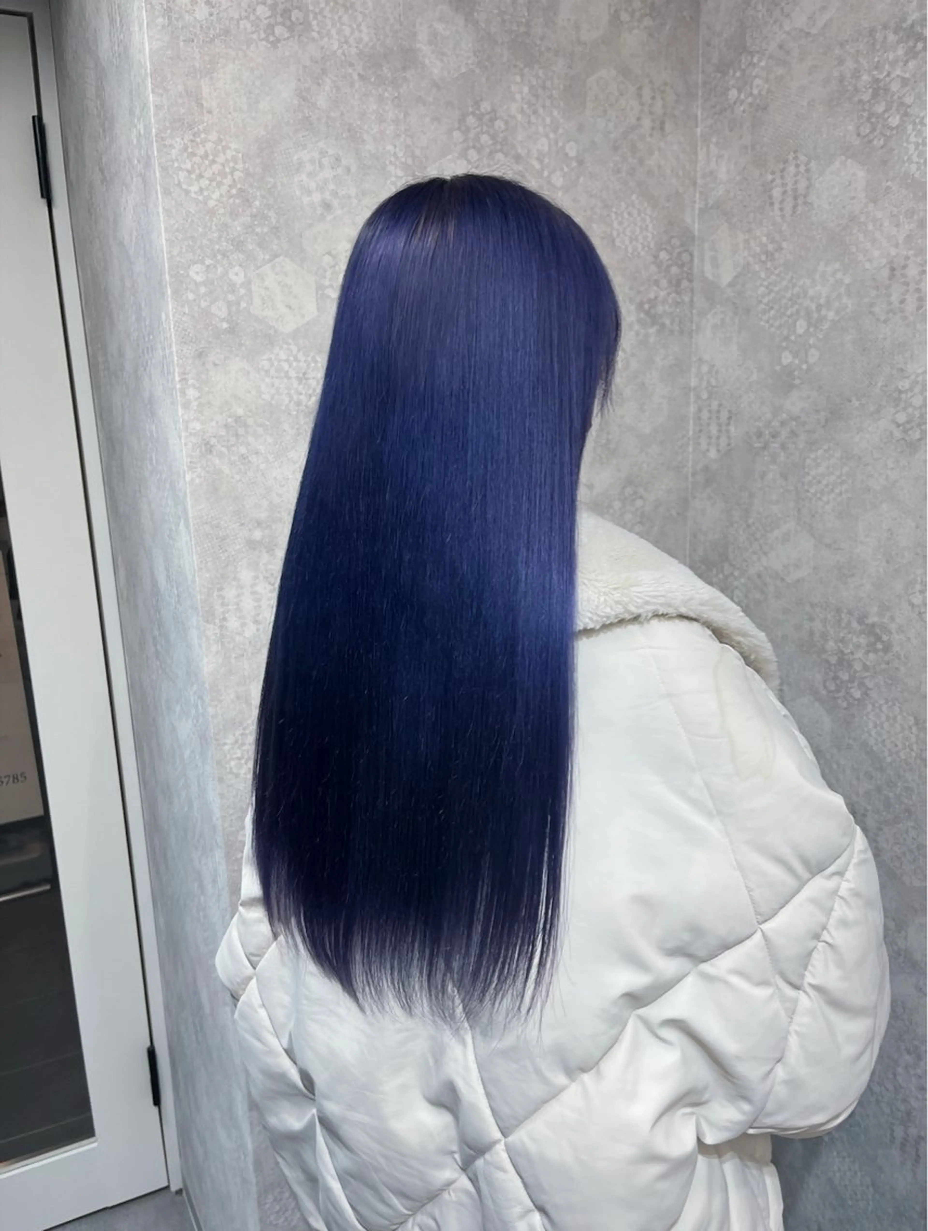 ロング カラー ヘアカラー トリートメント ヘアセット 韓国レイヤーカット/ 儚げカラーチナツのヘアスタイル