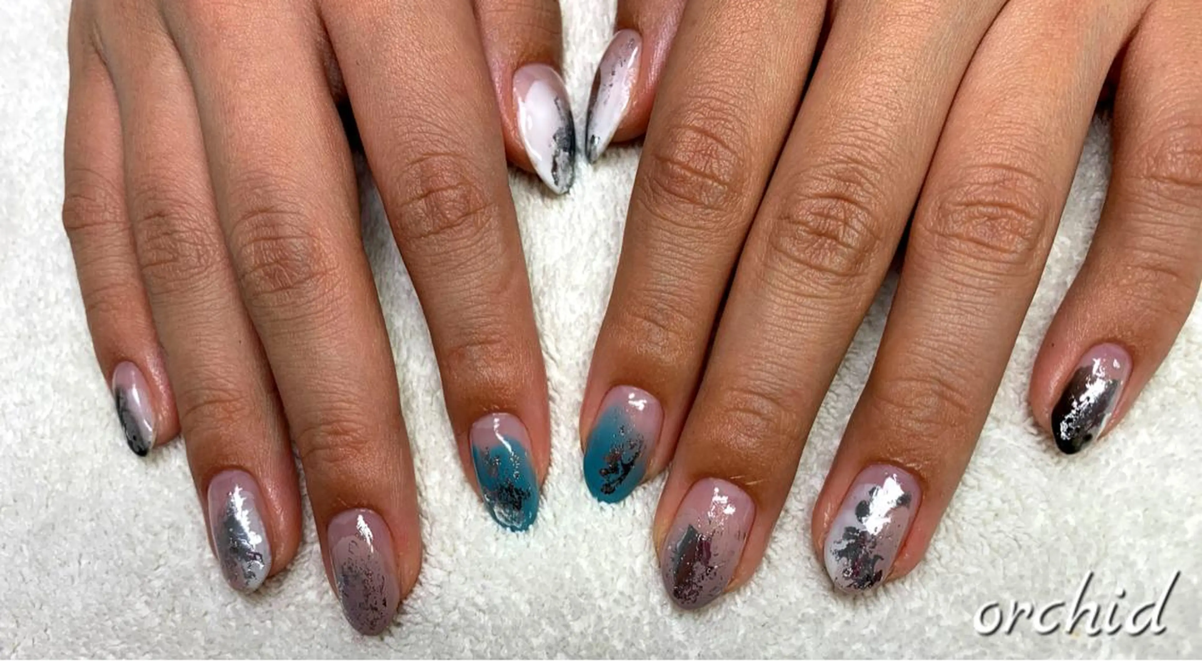 ネイル orchid ♡オーキッドのネイルデザイン