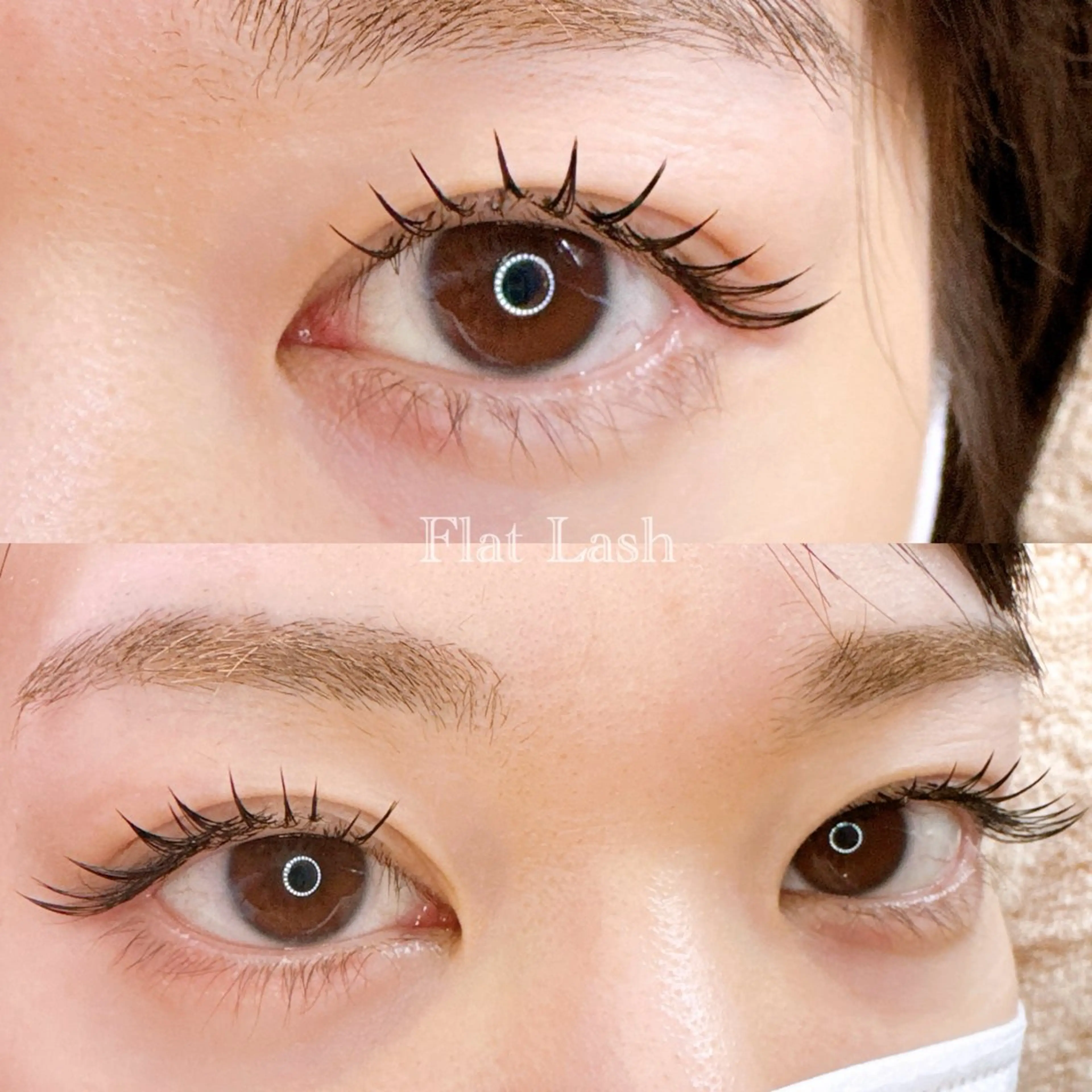 マツエク・マツパ フラットラッシュ Jカール 目尻長め マツエク UON【ｳｵﾝ】所属・UON【ｳｵﾝ】 Asuka🌼のマツエク・マツパデザイン