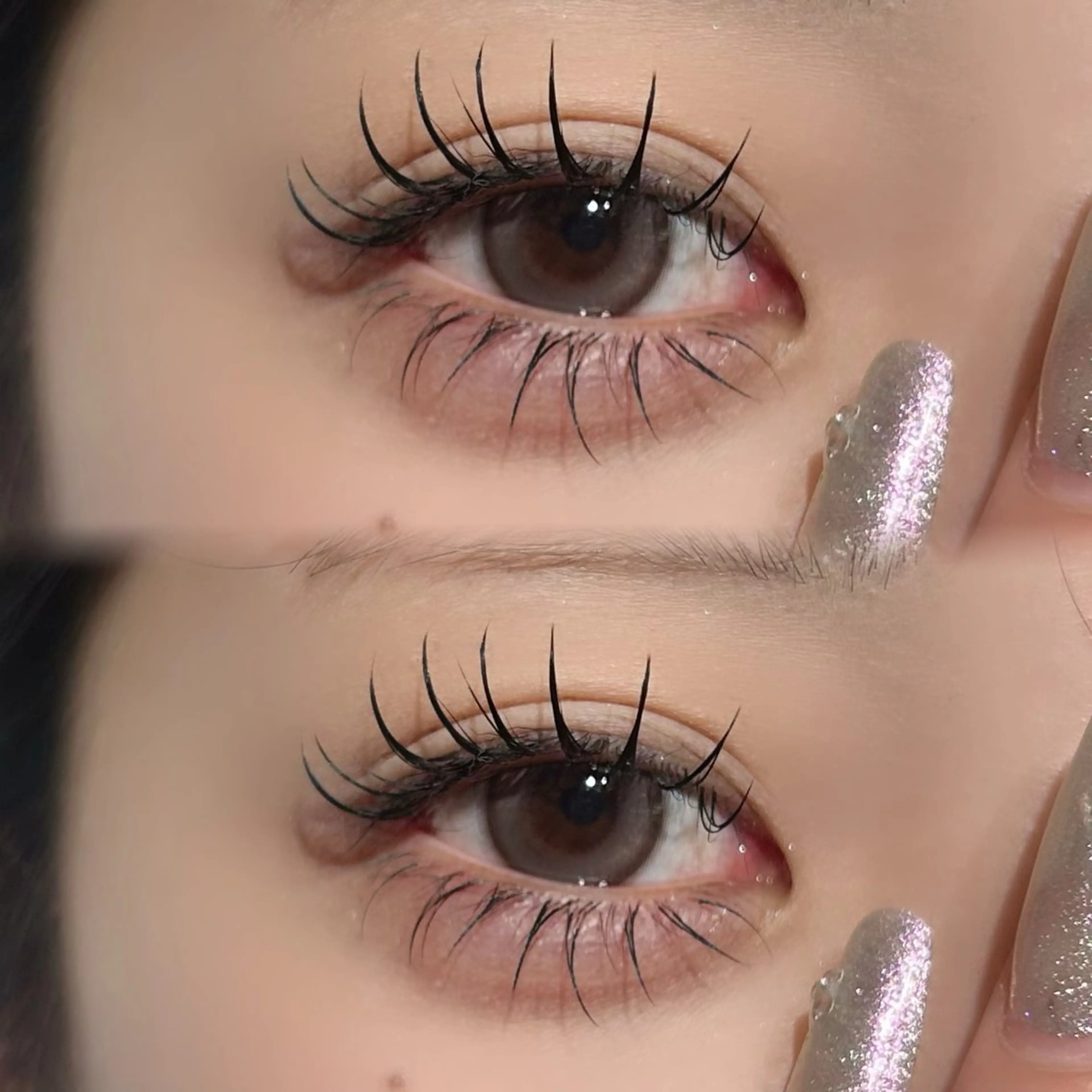 【オフあり⭕️】フラットラッシュ上下🖤　100本✖️30本の写真