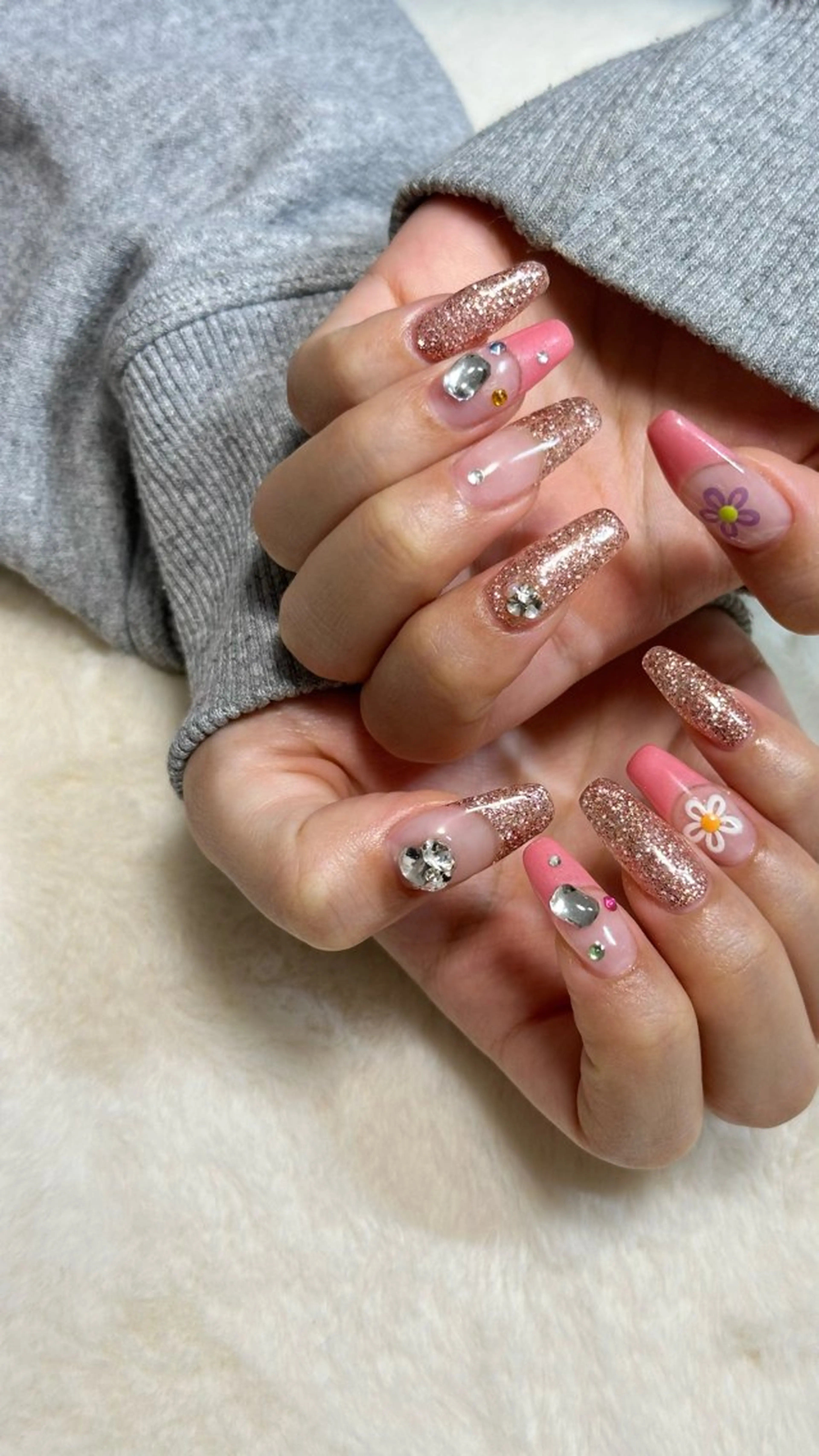 ロング yuka ♡のネイルデザイン