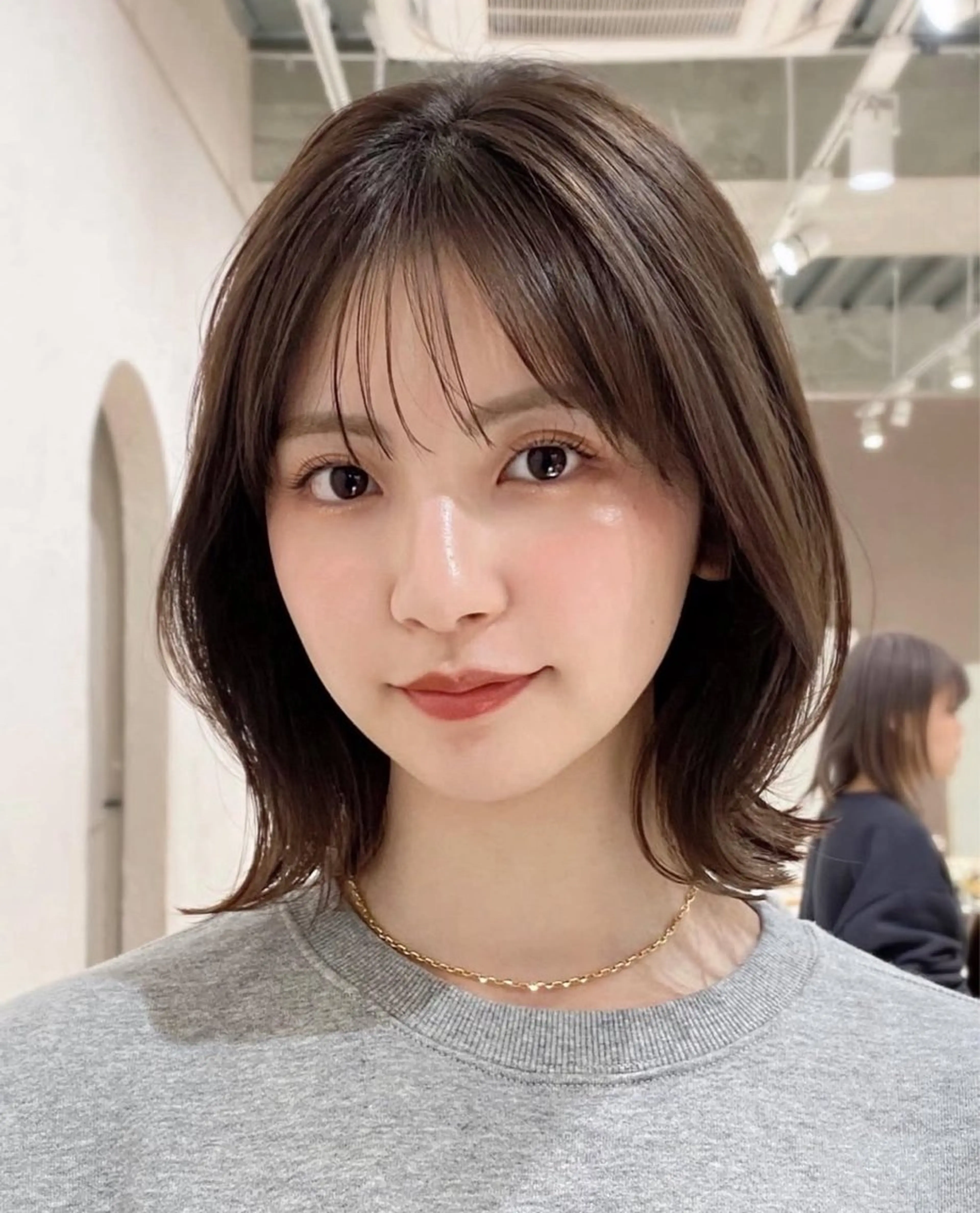 ショート ボブ ミディアムヘア Chifumiのヘアスタイル
