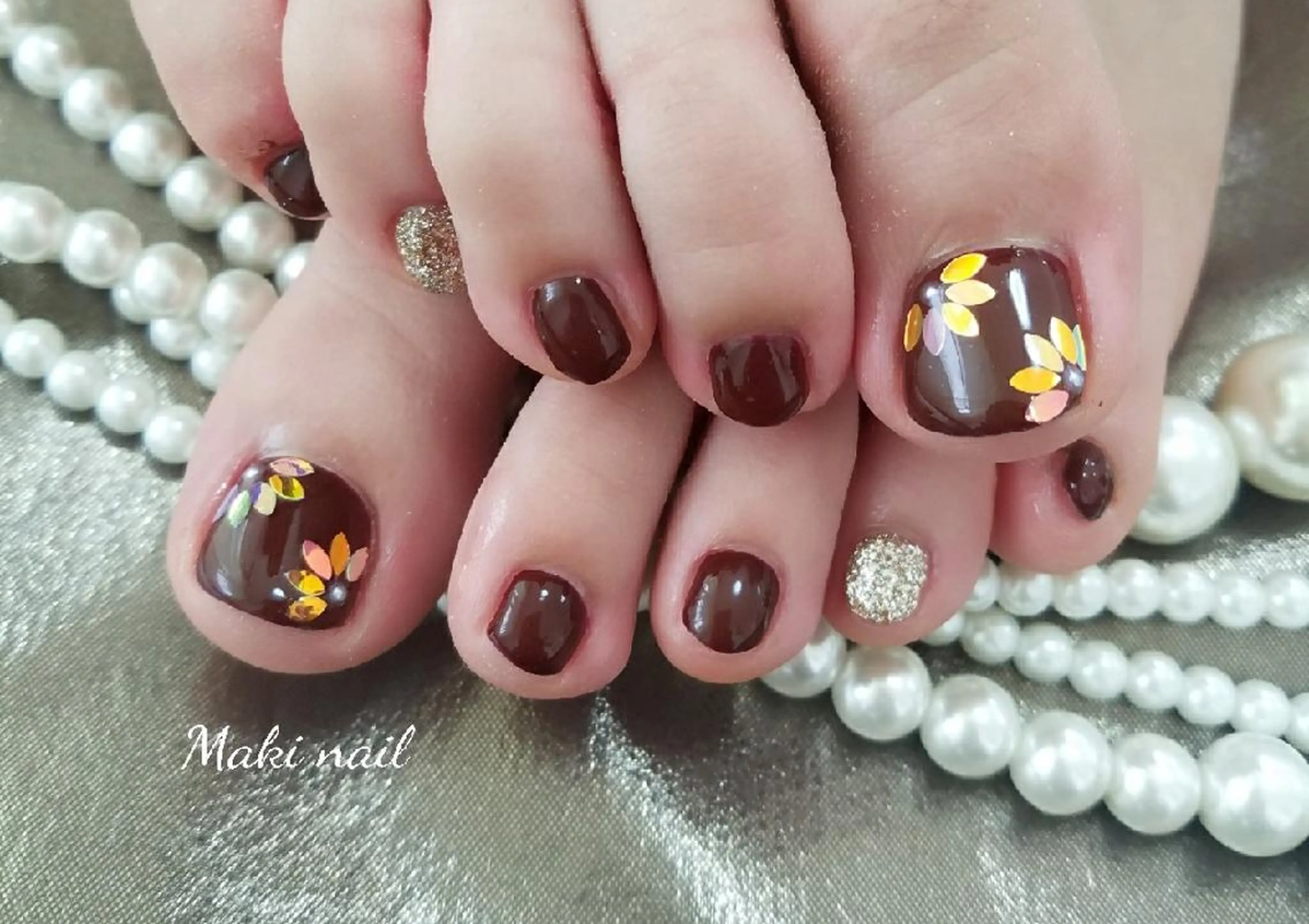 ネイル フットネイル   MAKI NAILのネイルデザイン