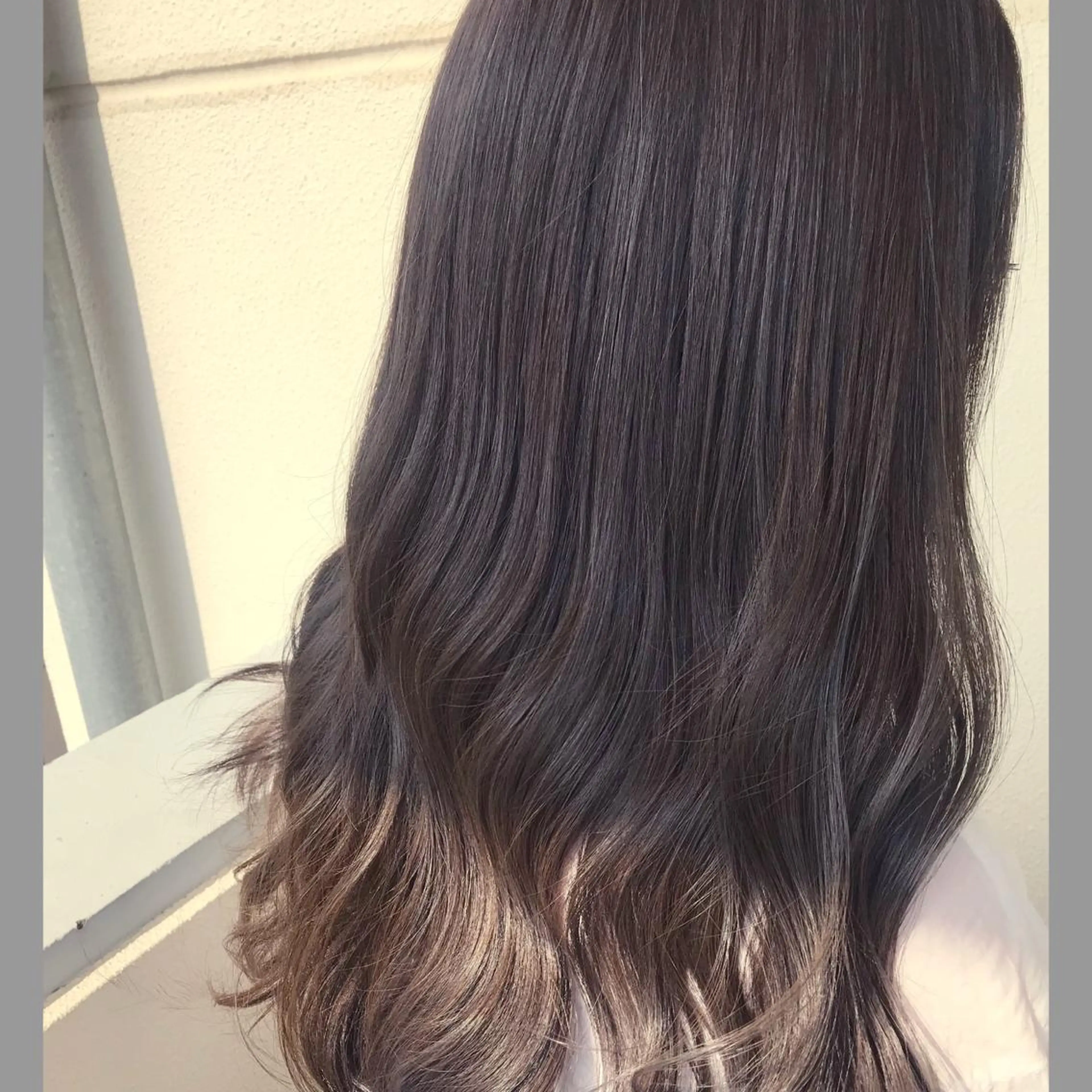 ミディアム カラー カット ヘアカラー トリートメント ブリーチ/髪質改善/ レイヤー/YUTO‎のヘアスタイル