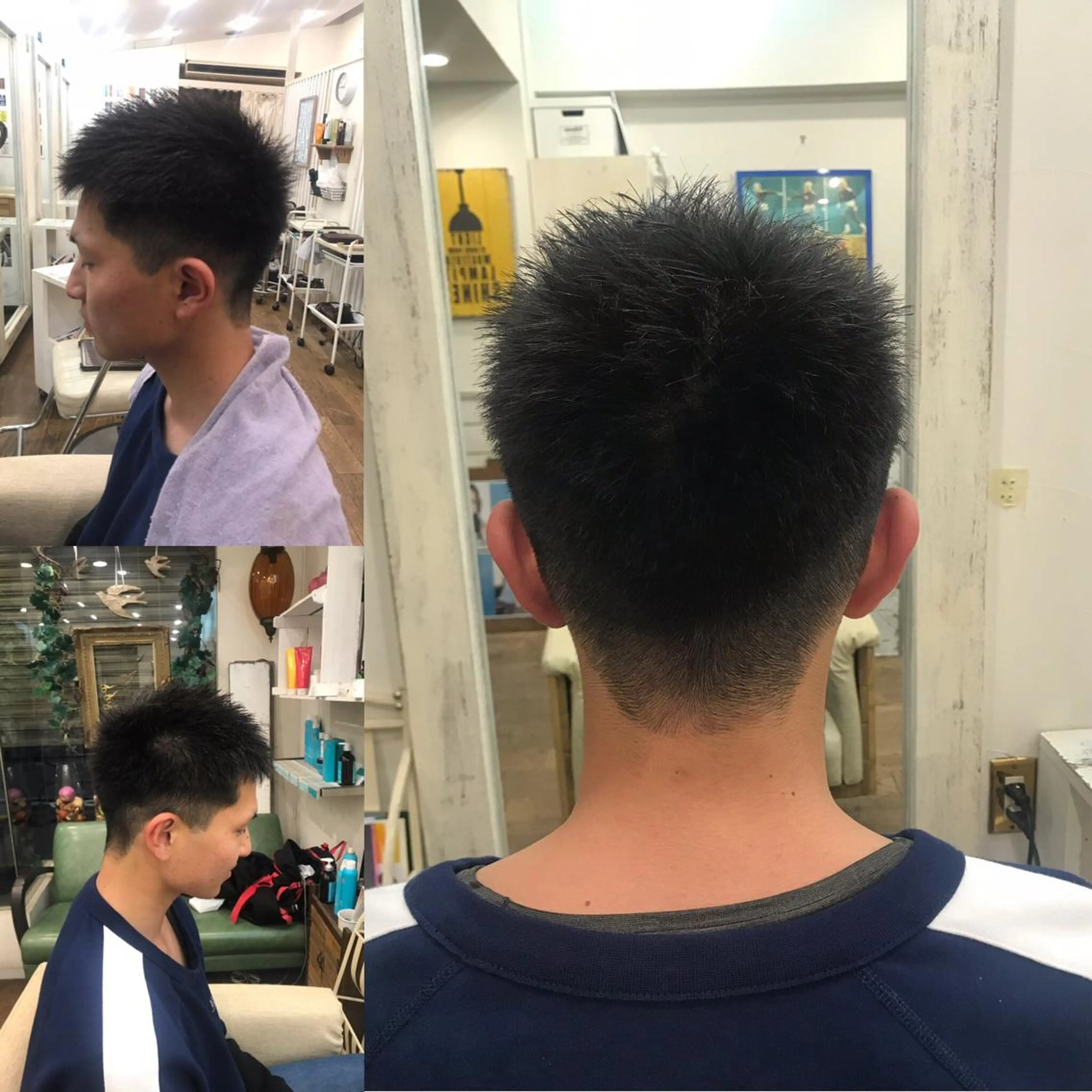 ショート メンズ ショートヘア カット 〒hair snick （ヘアースニック）所属・吉原 頌平のヘアスタイル