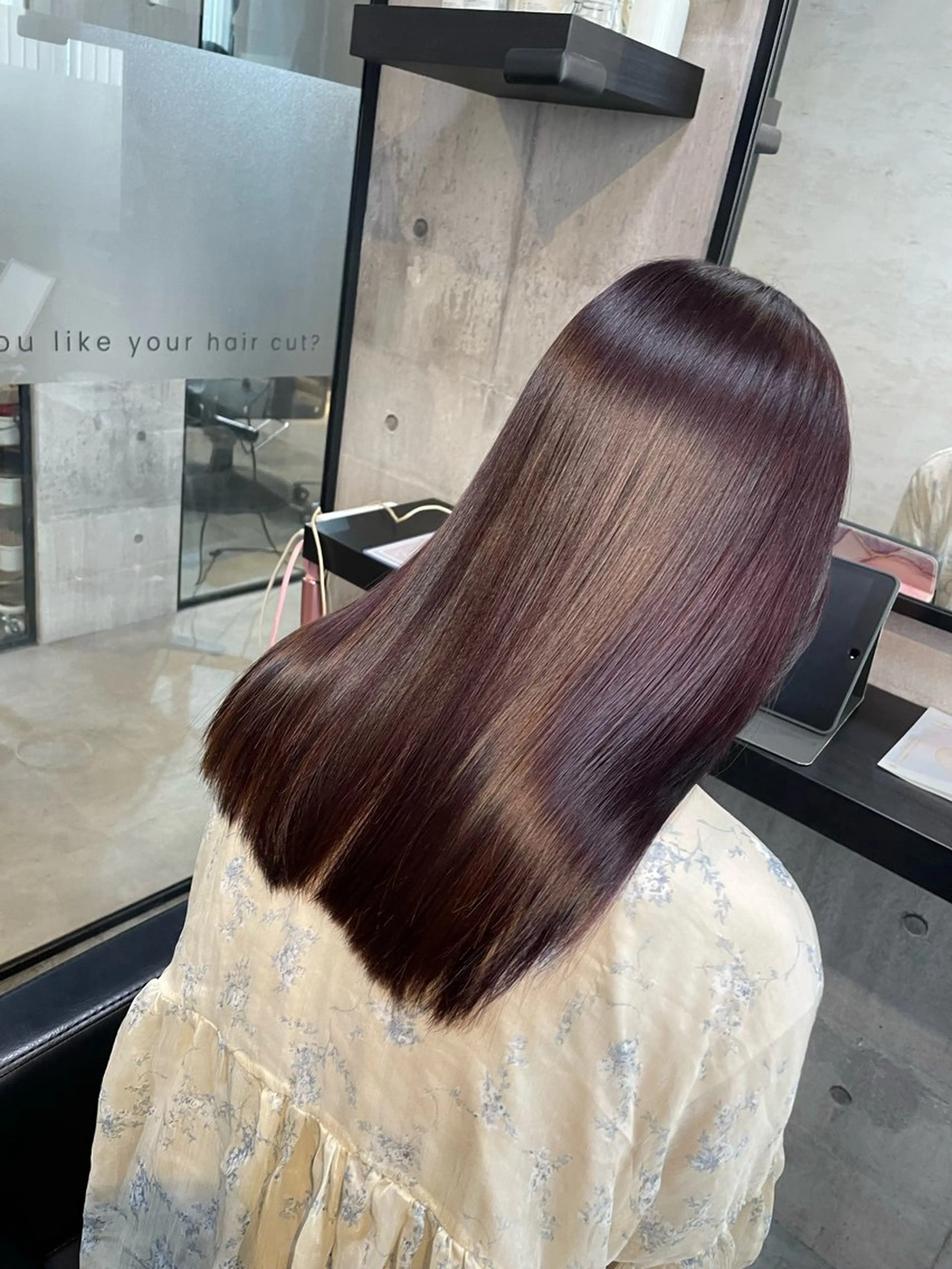 セミロング 🍊【美髪】榊原 芳生【髪質改善】🍊のヘアスタイル