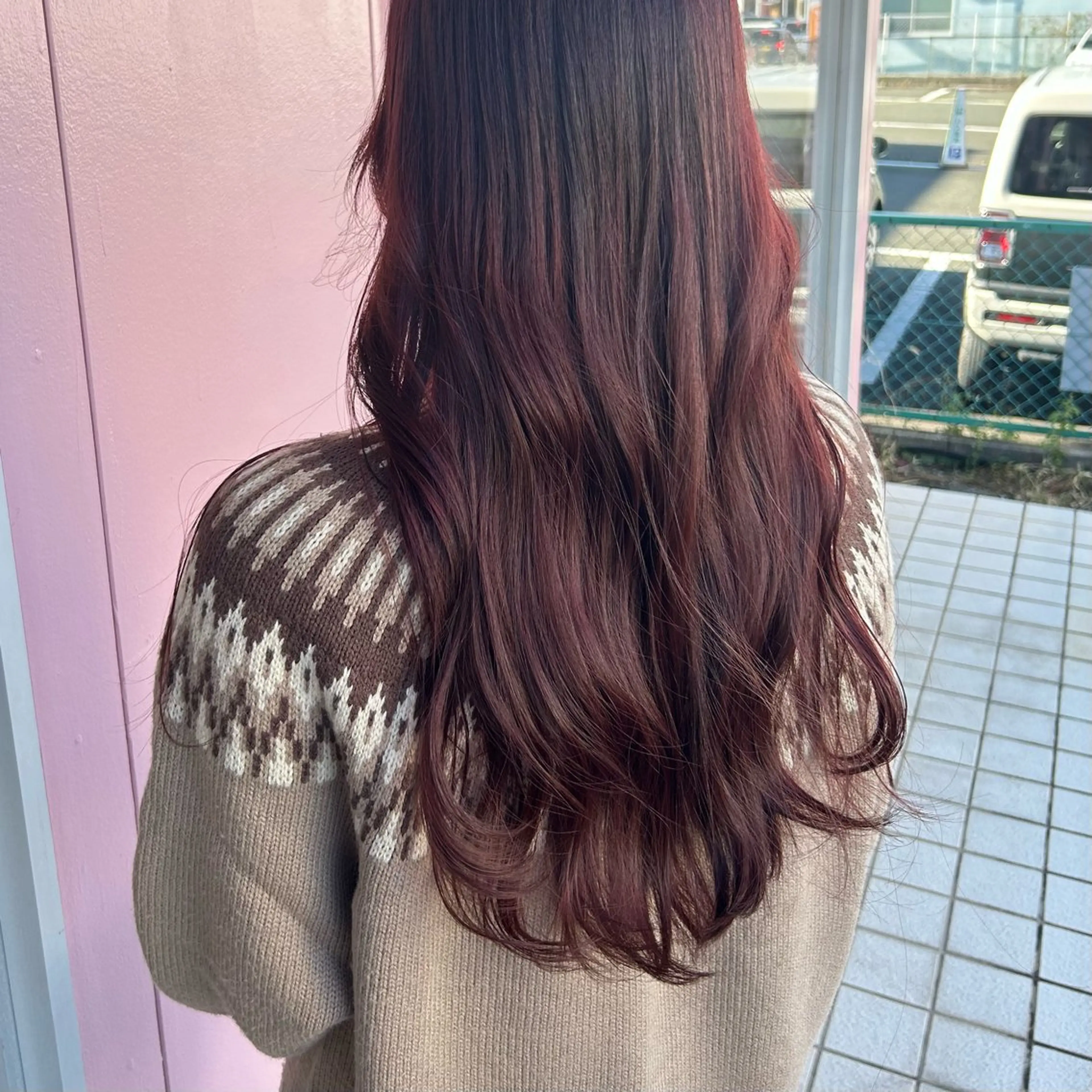 ロング カラー カット ヘアカラー トリートメント 💙ルル💙 ハイトーン/レイヤーのヘアスタイル