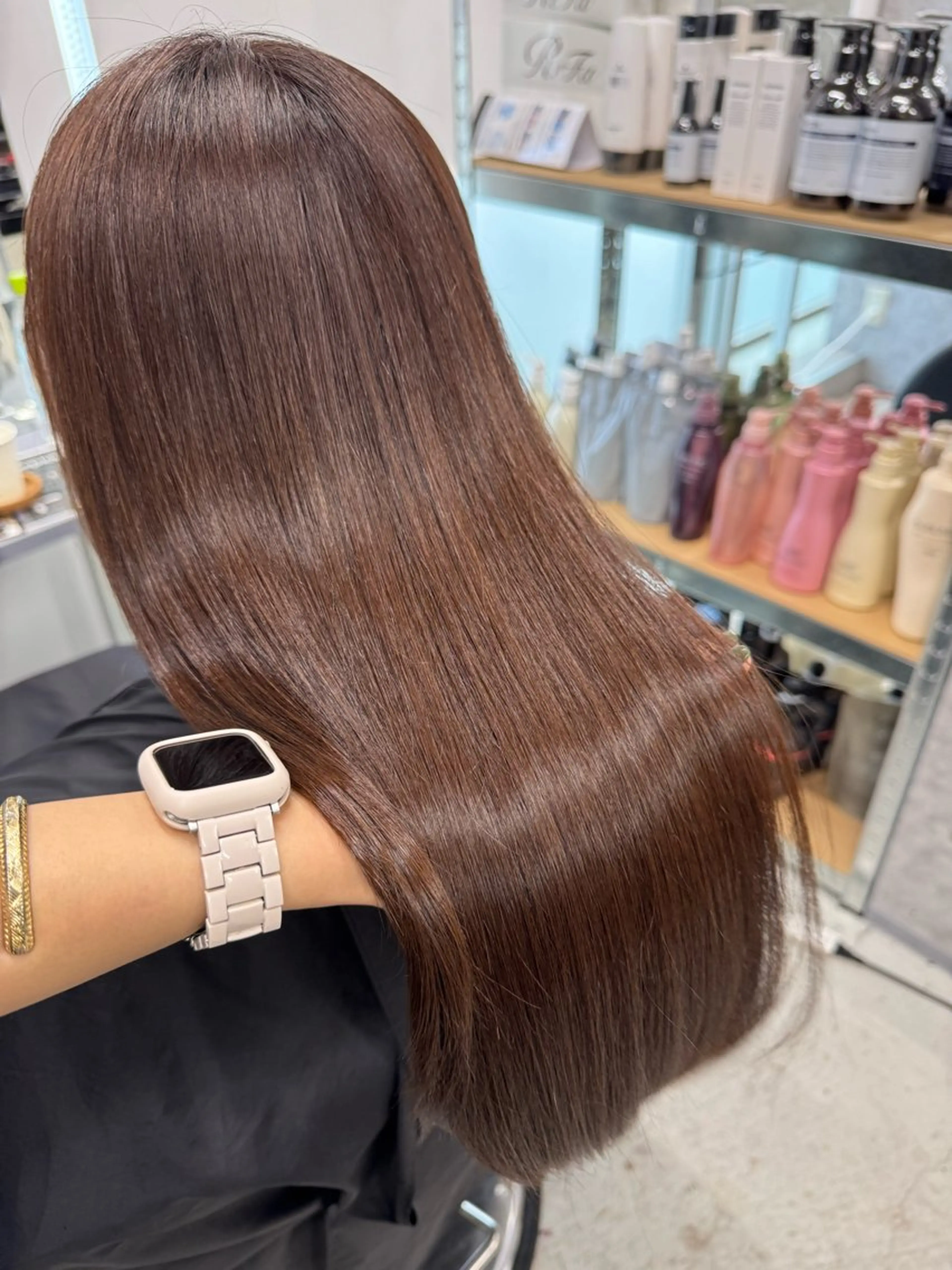 カット＋メテオ髪質改善カラー＋トリートメント✨の写真