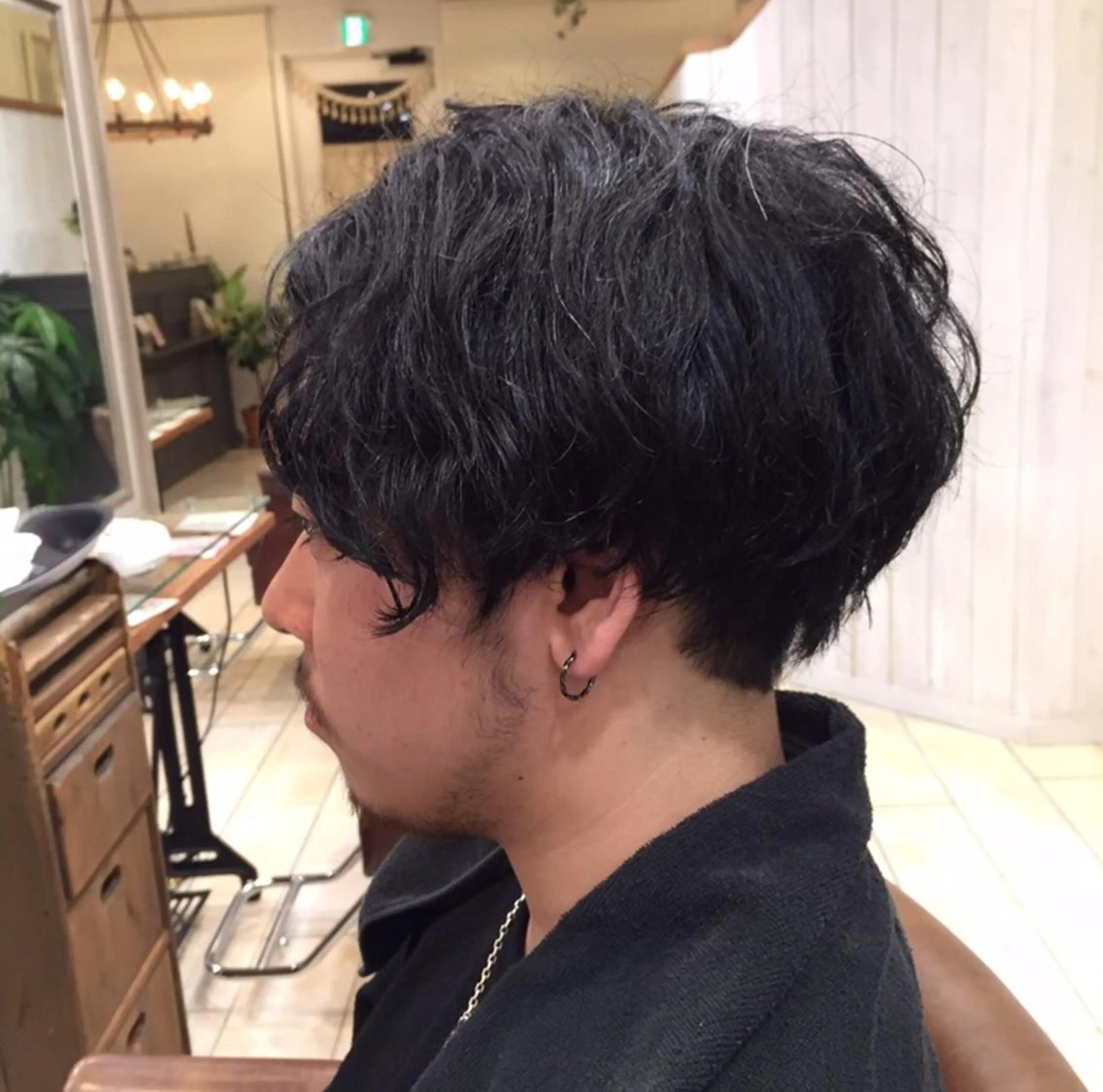 ショート パーマ メンズ マッシュ メンズパーマ GO TODAY SHAiRE SALON　下北沢店所属・冨永 志穂の眉毛・アイブロウイメージ