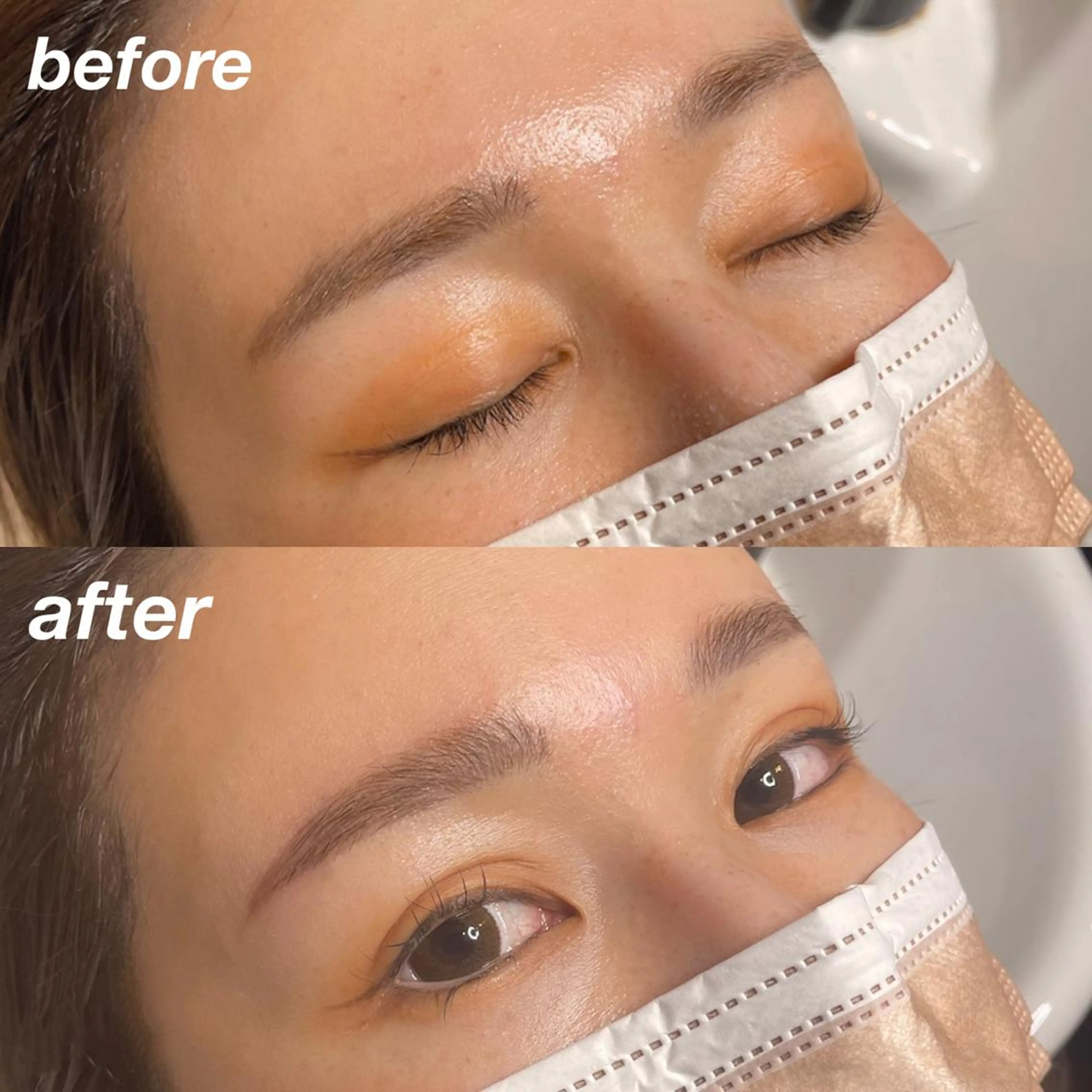 アイブロウ ハリウッドブロウリフト 眉毛ワックス脱毛 Sa N. HAIR & MAKE所属・眉毛専門店 NATSUMIの眉毛・アイブロウイメージ