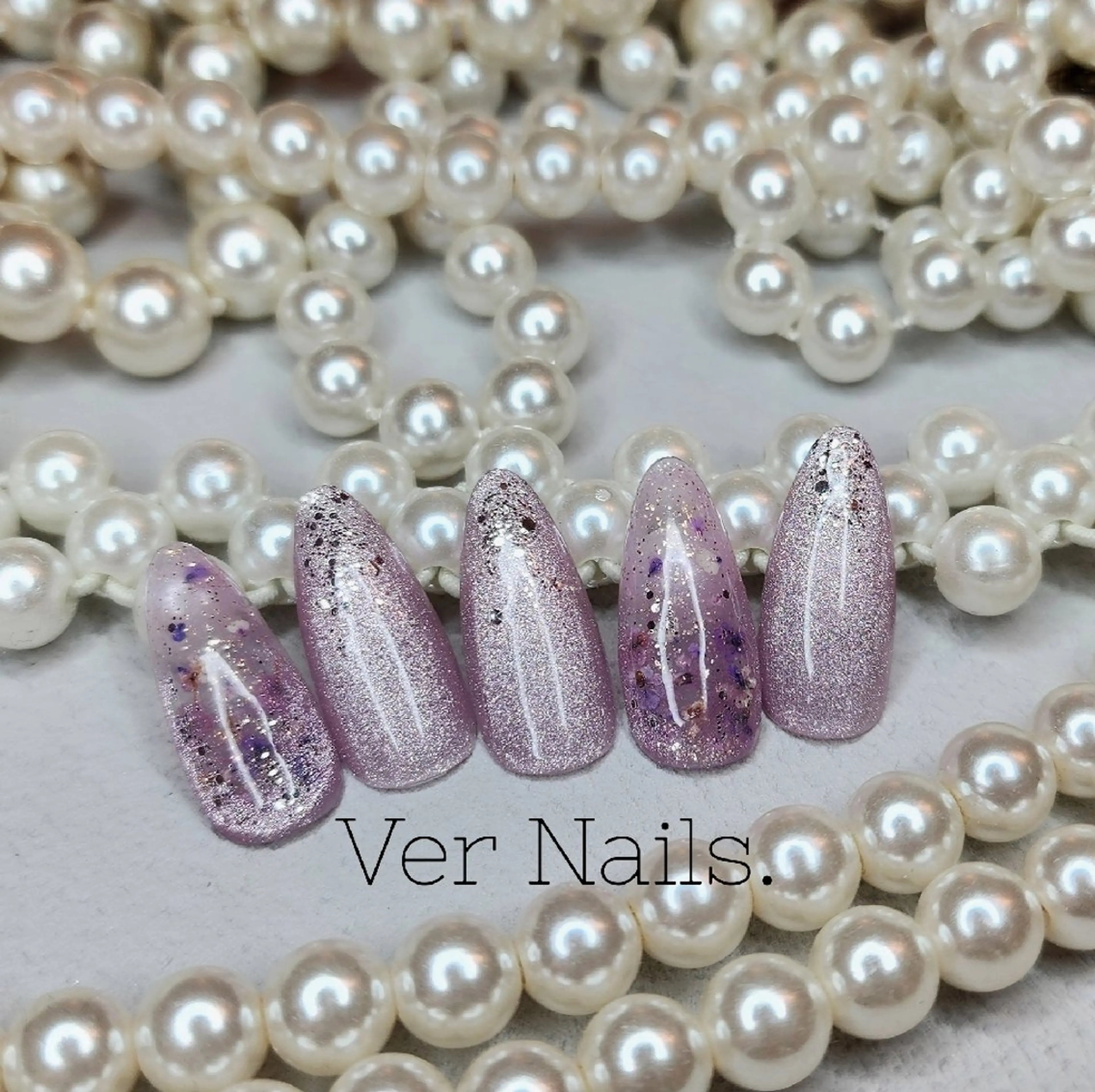 ネイル パープル ハンドネイル Ver  Nails.のその他イメージ