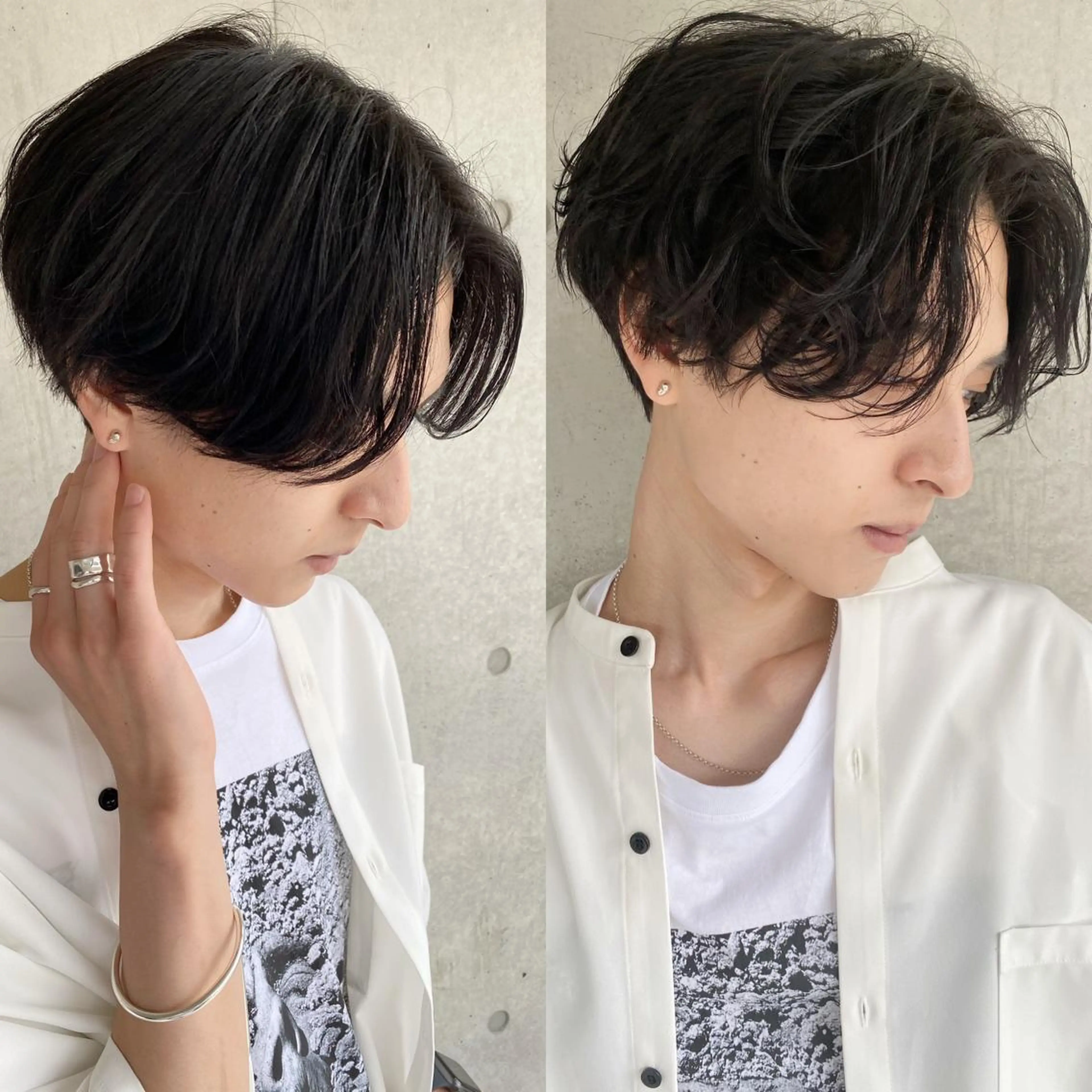 カラー パーマ メンズ 【渋谷メンズ特化】 🔥BLUCK🔥のヘアスタイル