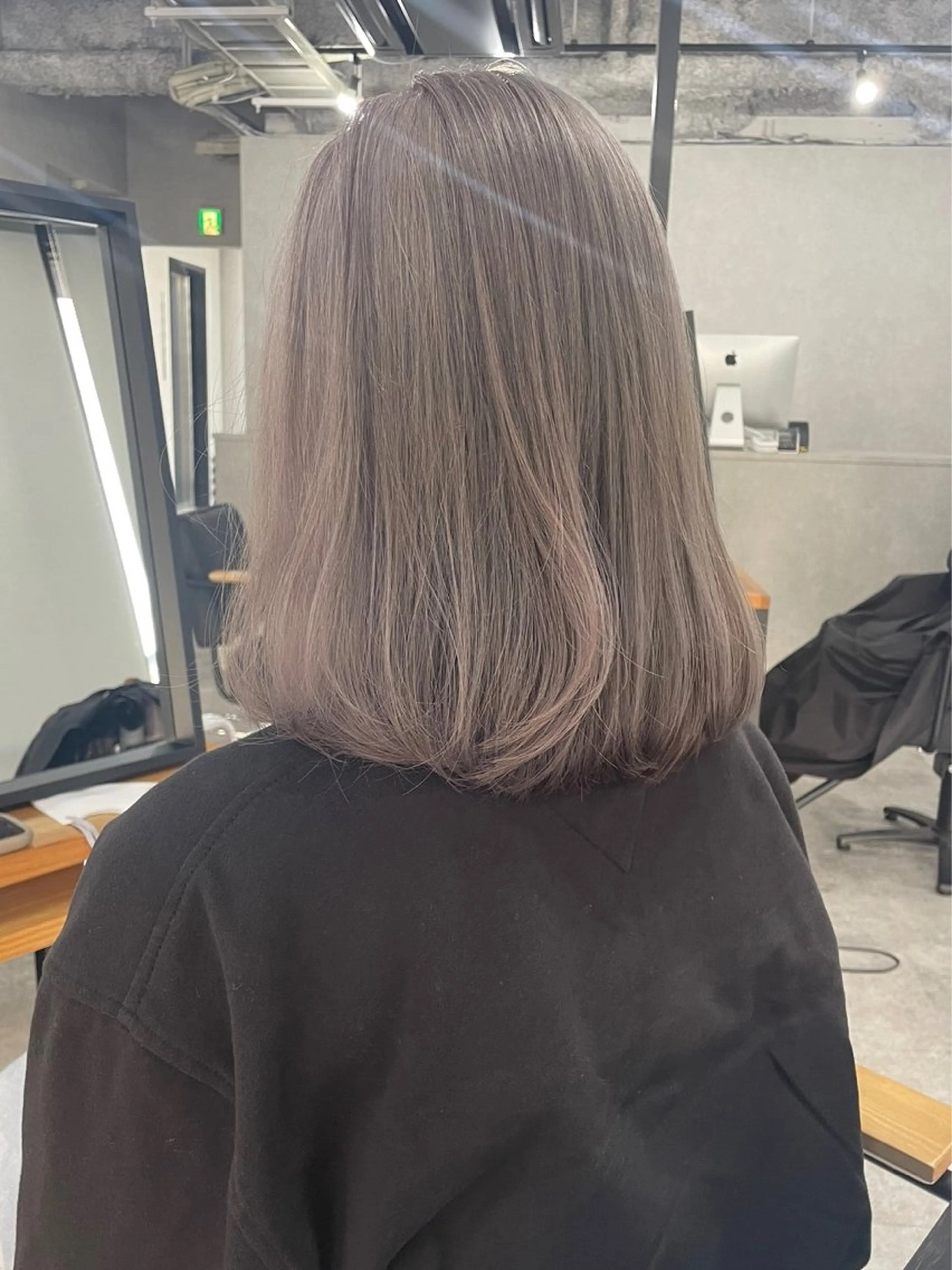 ミディアム 梅田韓国ヘア kiara🩷彡のヘアスタイル