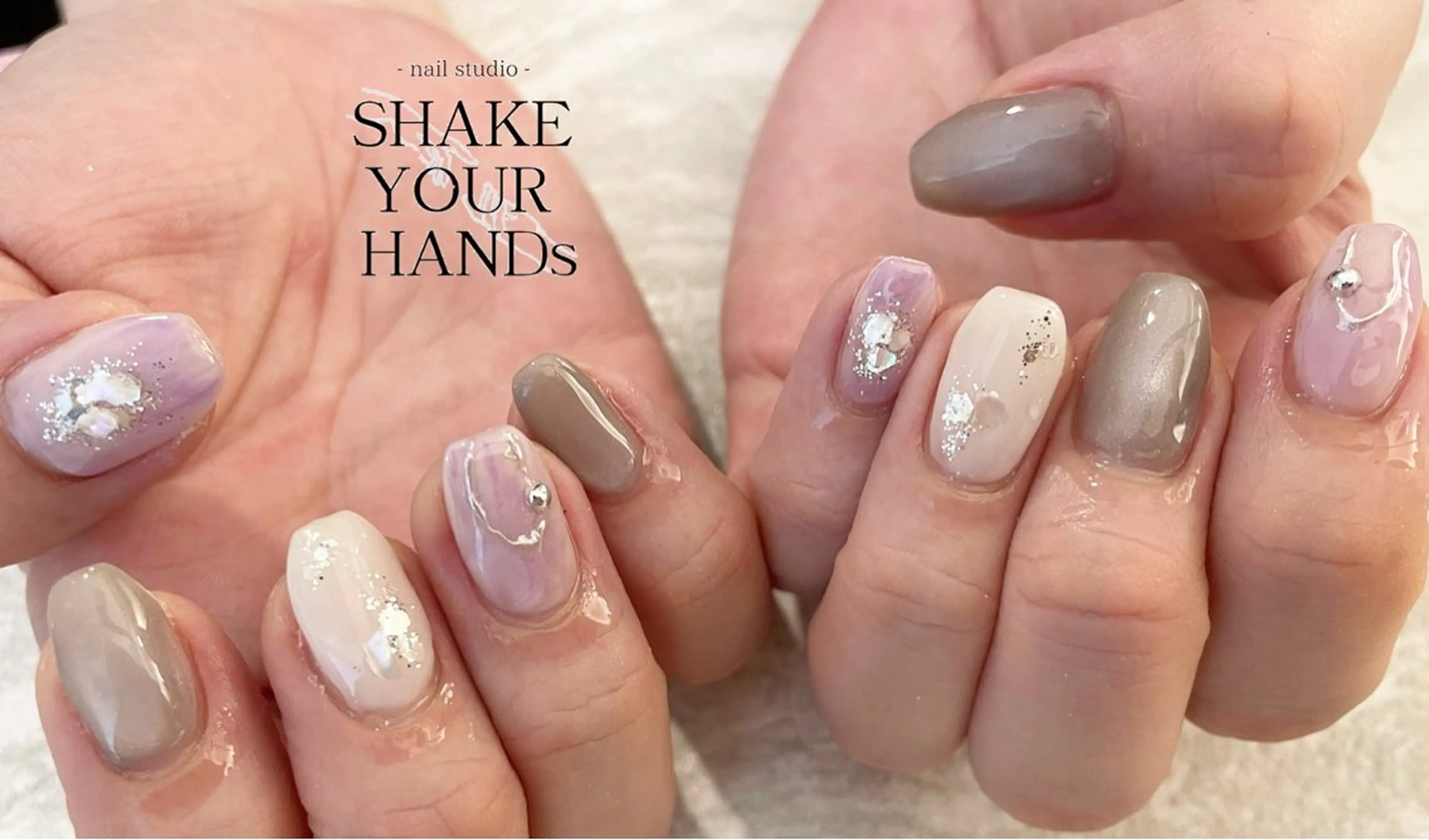 ネイル ハンドネイル ネイルスタジオ シェイクユアハンズのネイルデザイン