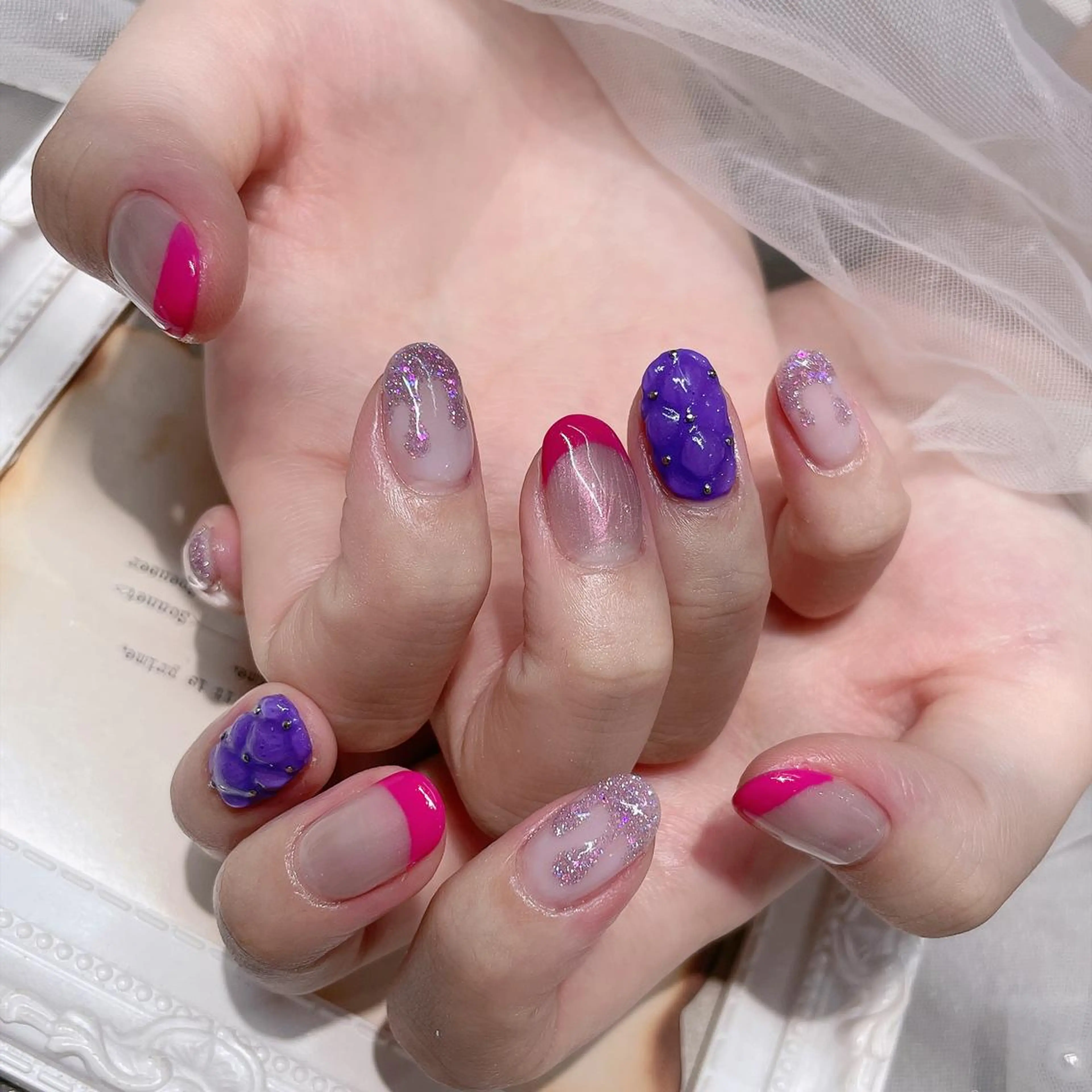 ネイル 長さだし専門店 M2　rikaのネイルデザイン