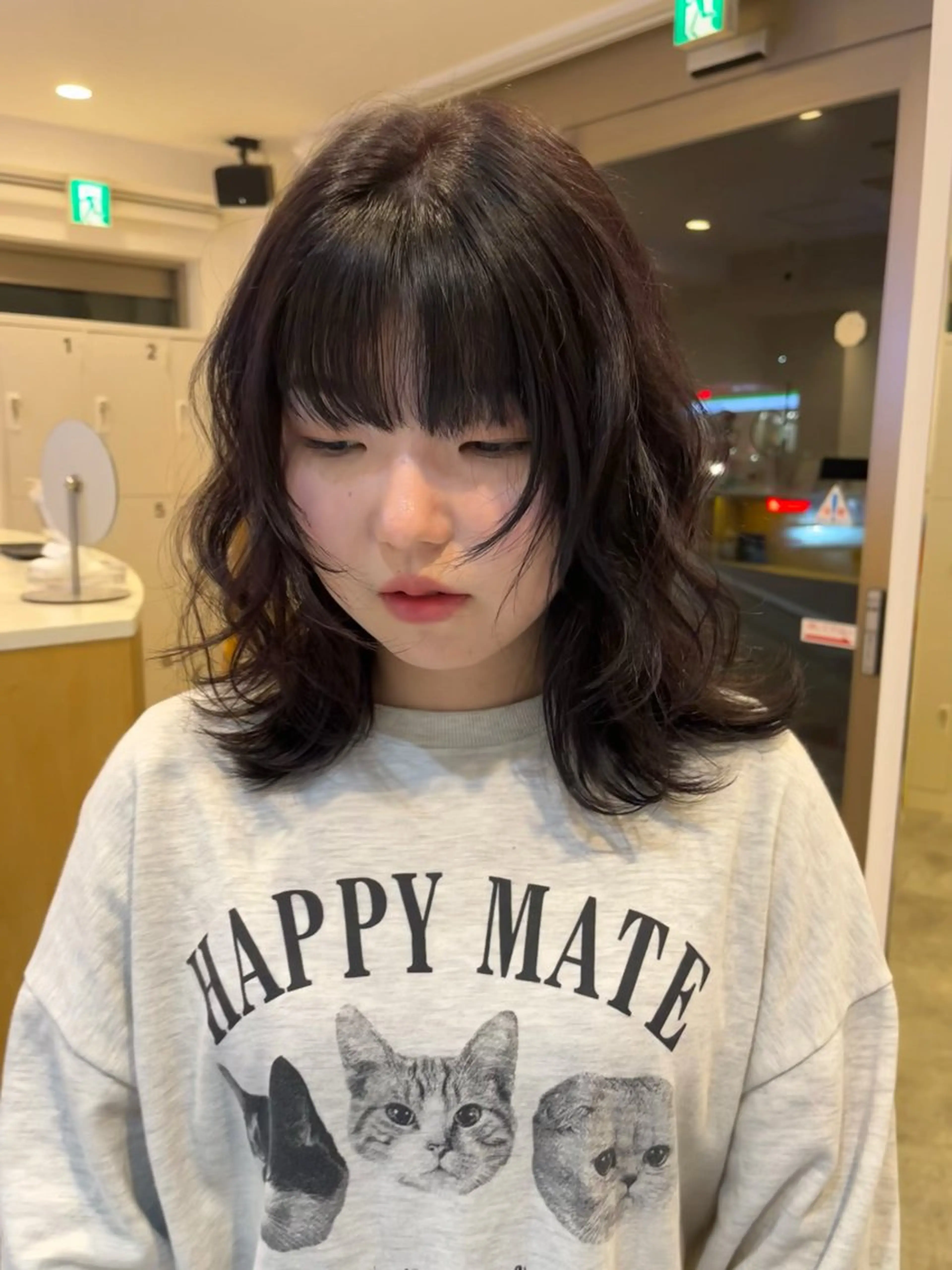 ミディアム benji 登戸所属・竹内 菜々子のヘアスタイル