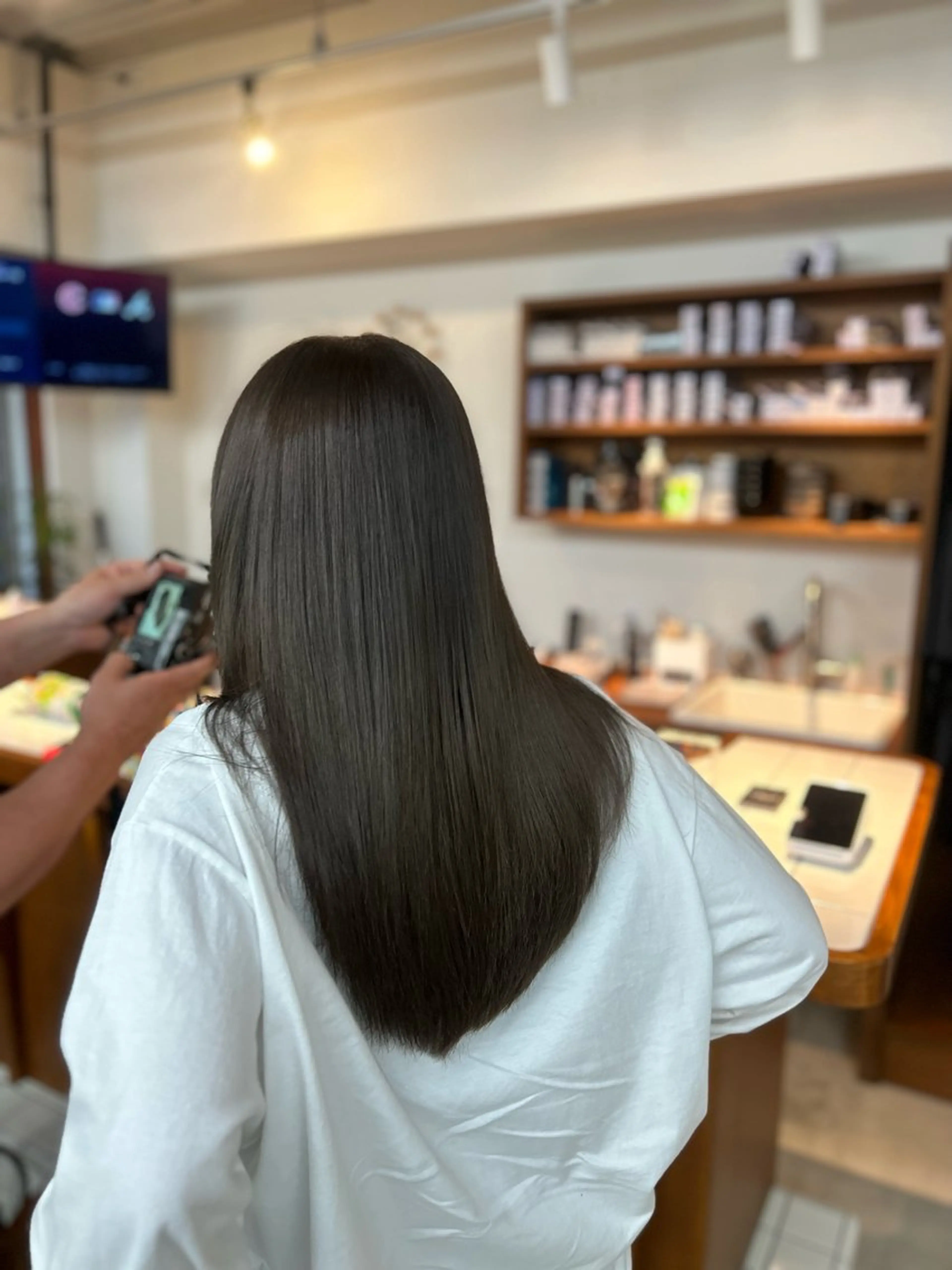 【赤み消し特化クーポン‼️】透明感カラー /レジェンドトリートメント/カットの写真