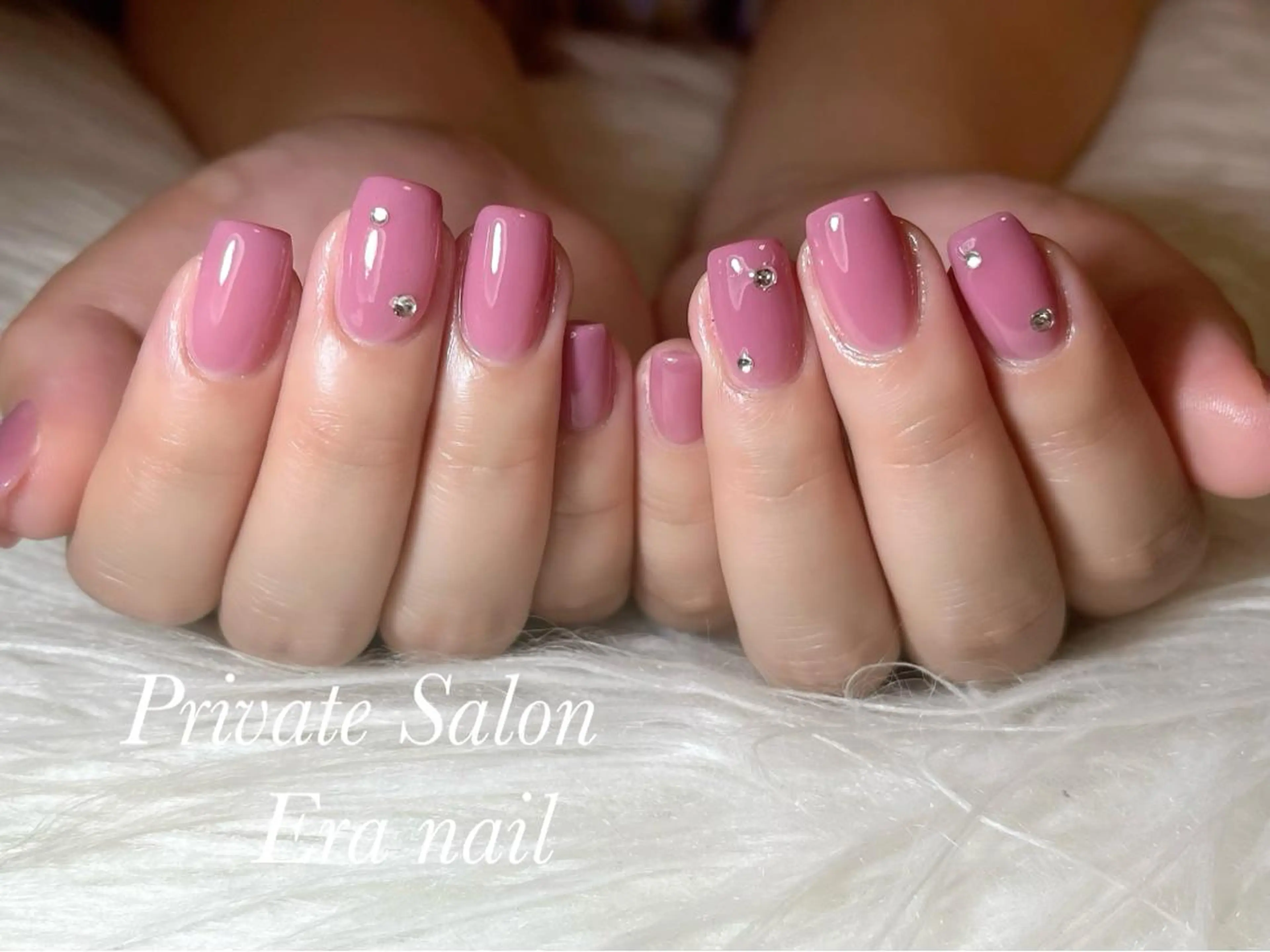 ネイル ワンカラーネイル ハンドネイル Era nailのネイルデザイン