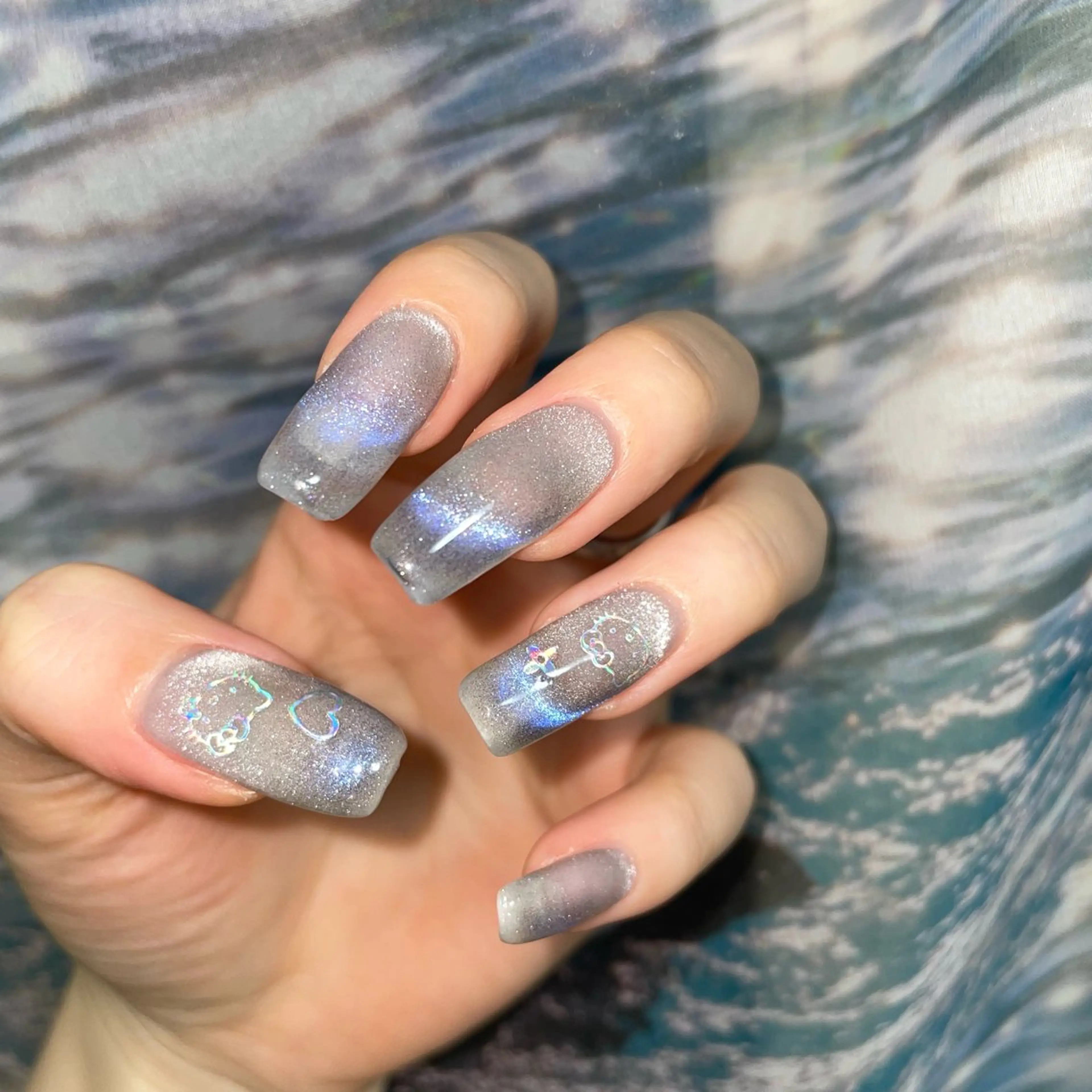 ネイル ハンドネイル GO TODAY 吉祥寺Glint所属・うの 韓国ﾈｲﾙ໒꒱⋆⭒˚のネイルデザイン