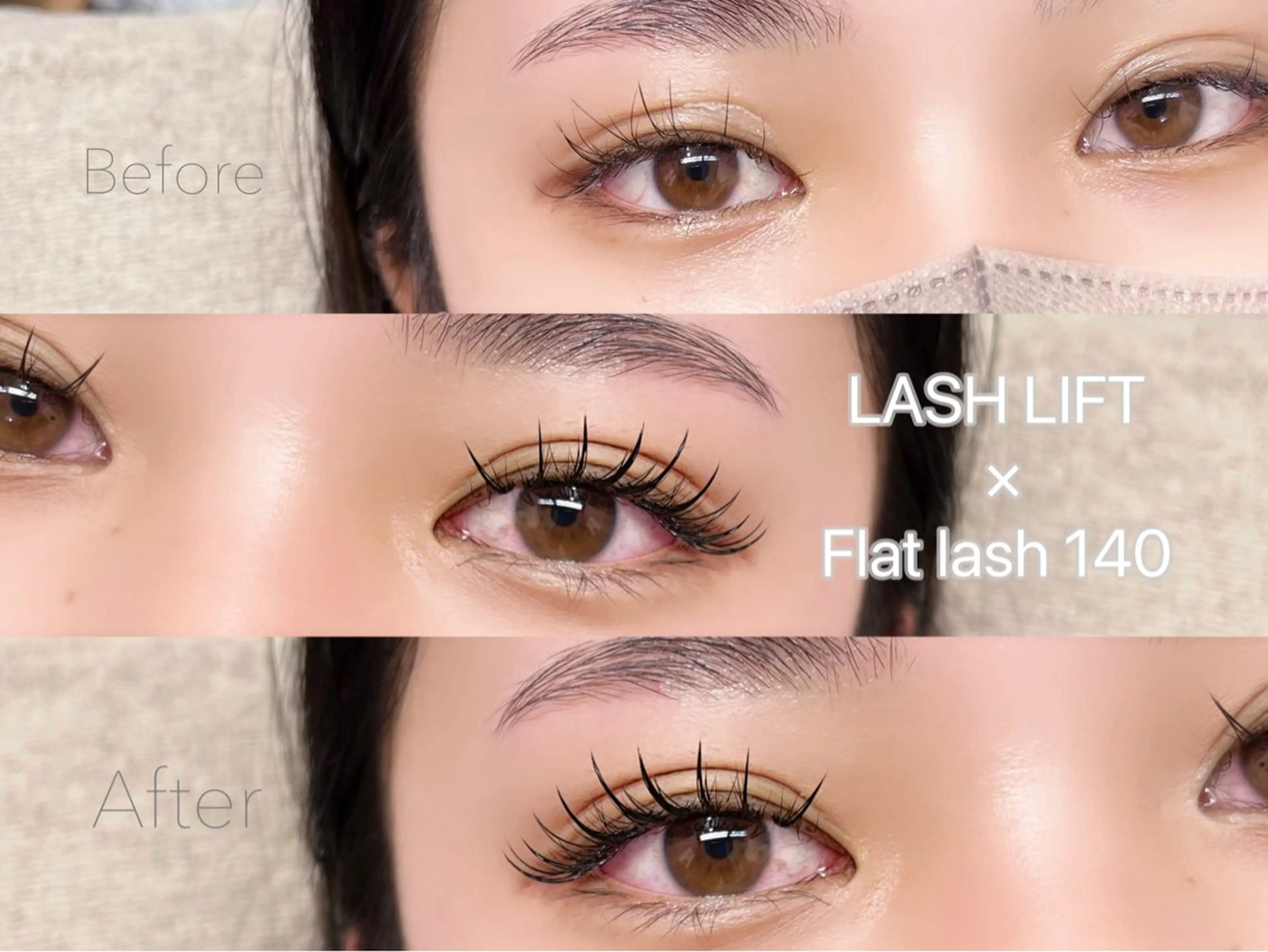 マツエク・マツパ まつげパーマ Crevia Hiroeのマツエク・マツパデザイン