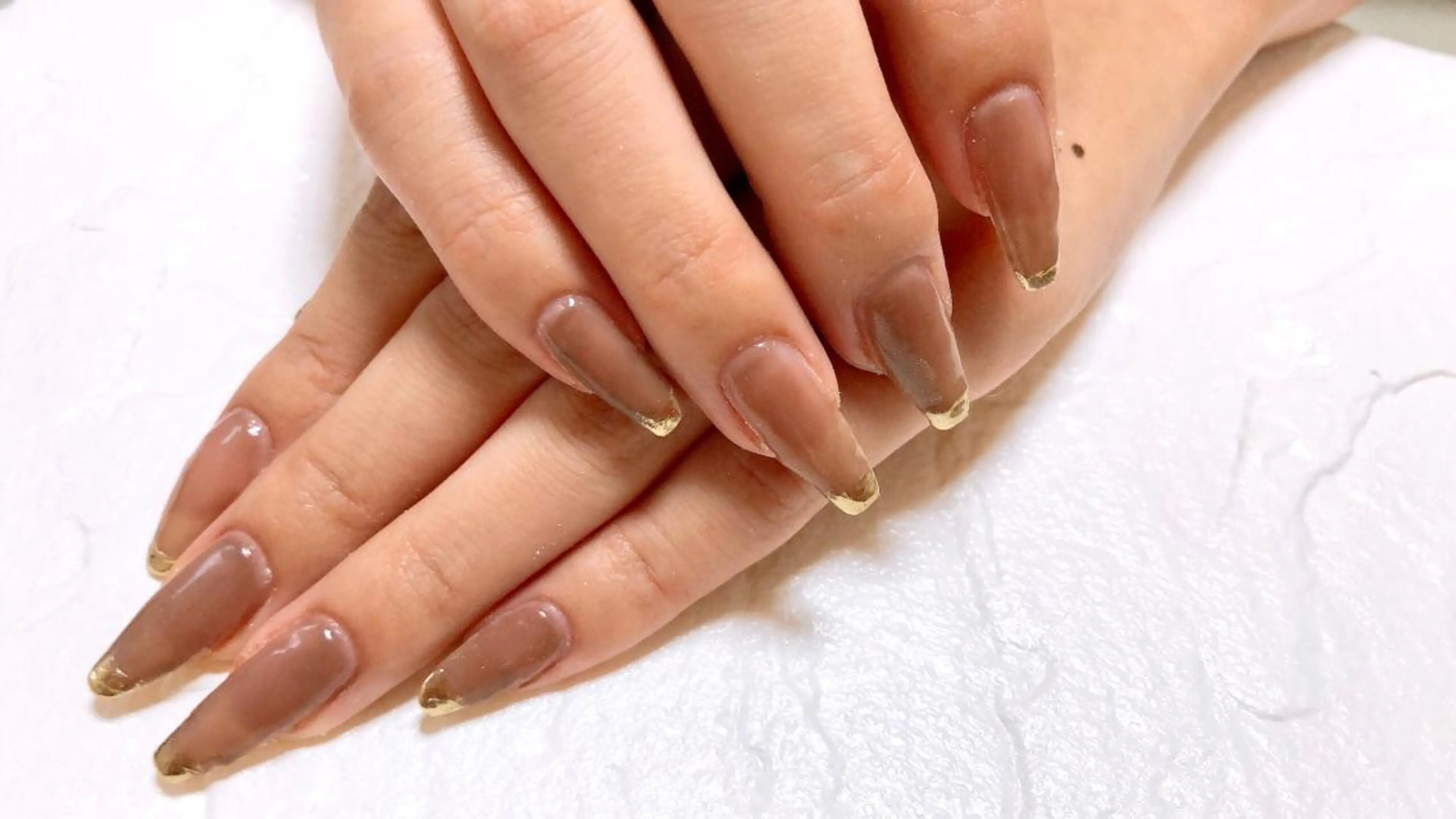 ネイル ワンカラーネイル ピンク ピンクベージュ felice nailのネイルデザイン