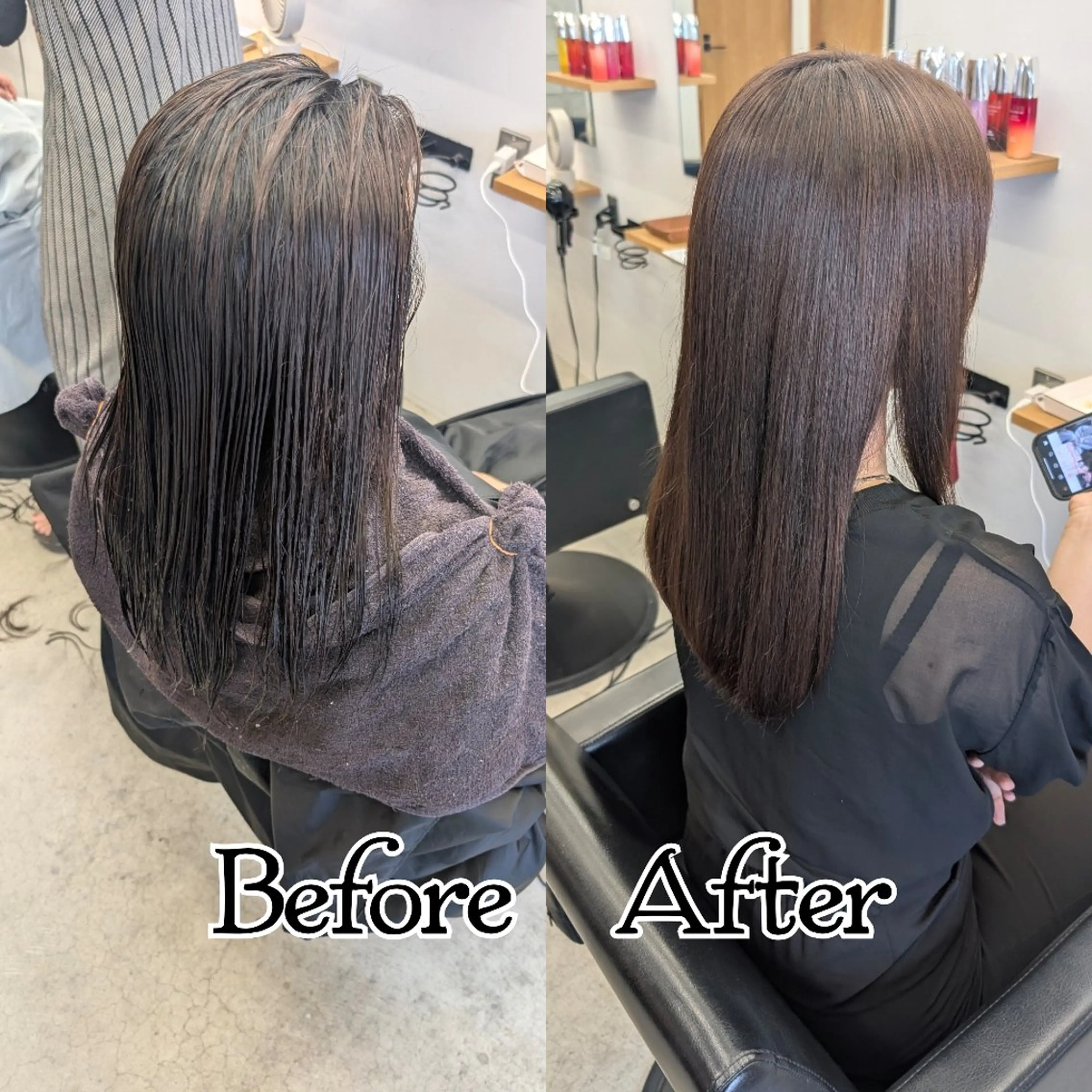 ロング カラー ベージュカラー 透明感カラー 髪質改善 トリートメント カット ヘアカラー トリートメント R hair🧡 伊藤美和🤎のヘアスタイル