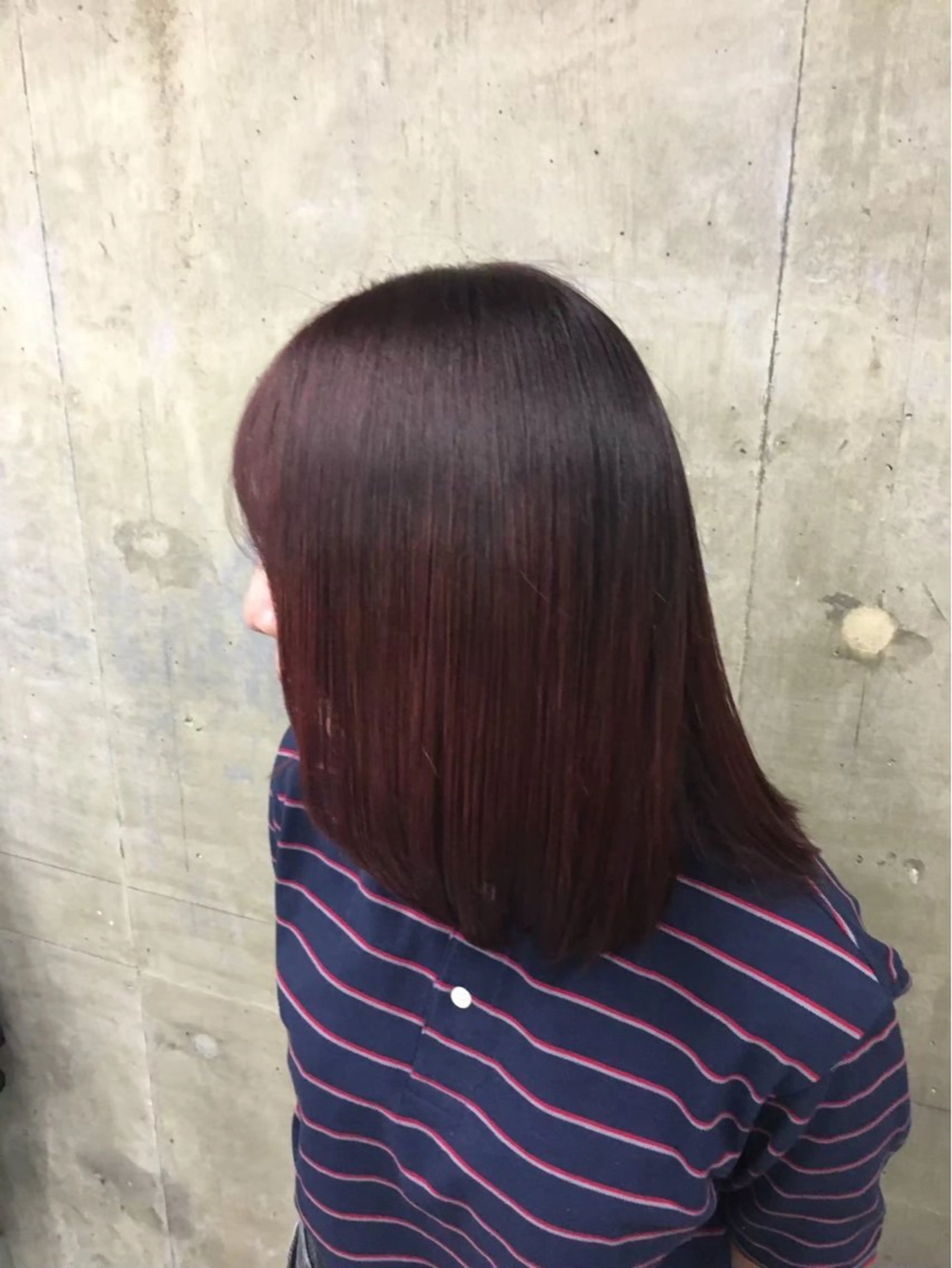 ミディアム カラー Kyoka emoriのヘアスタイル