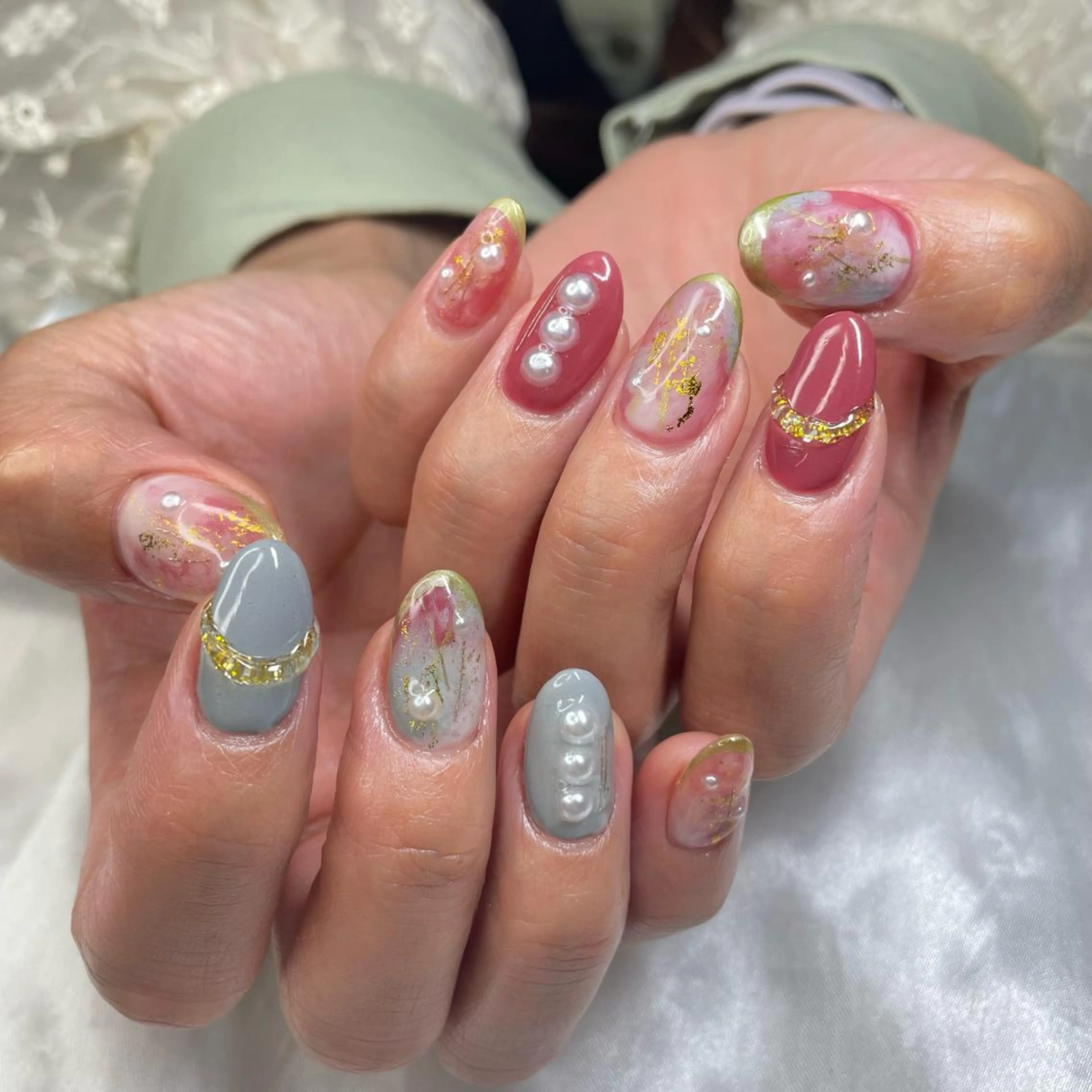 ネイル ハンドネイル うにゃねいる🌷 Mayaのネイルデザイン