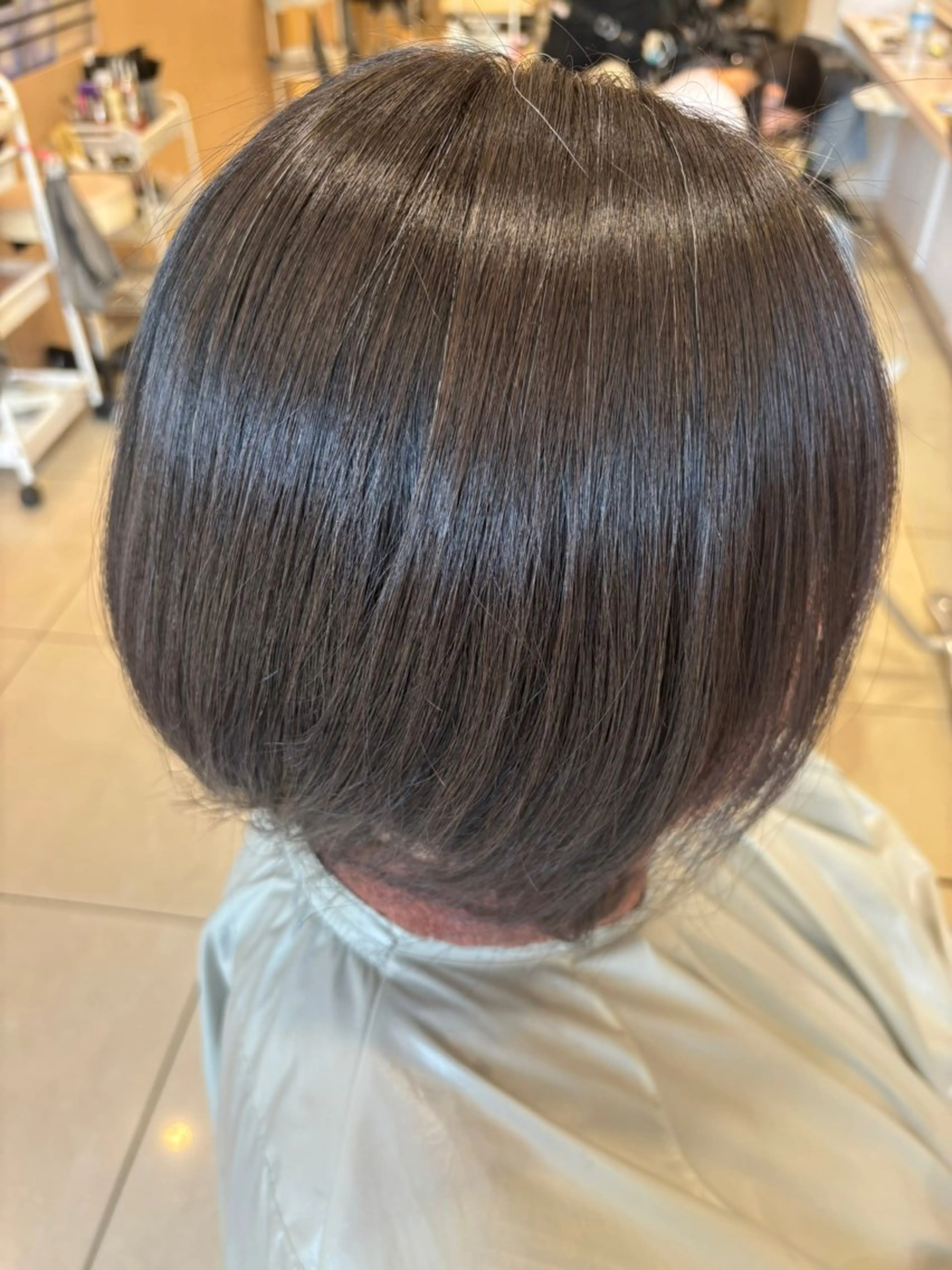 ミディアム 川島 梨菜🌹のヘアスタイル