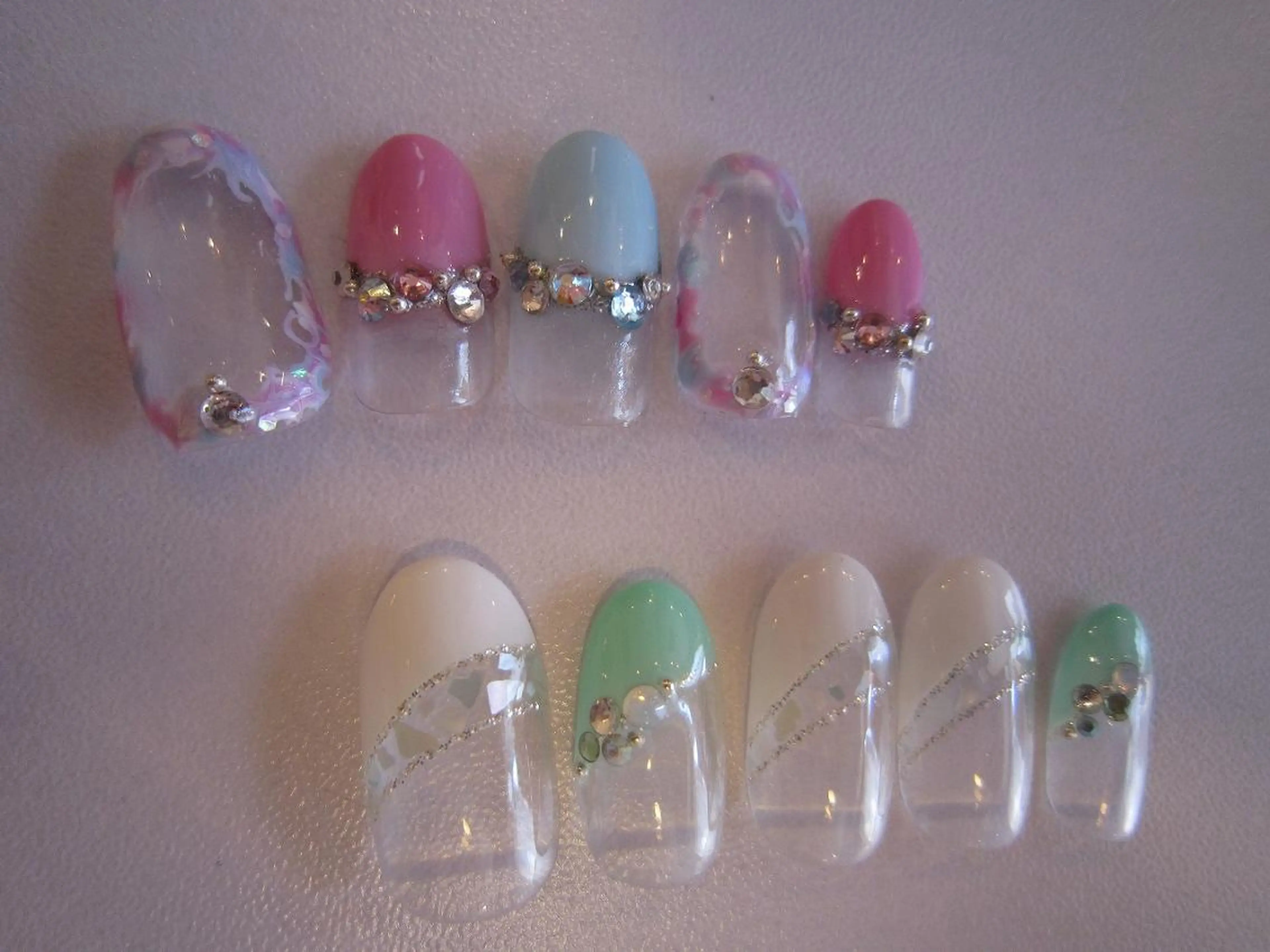 ネイル Lnail× Blanc 港北店のネイルデザイン