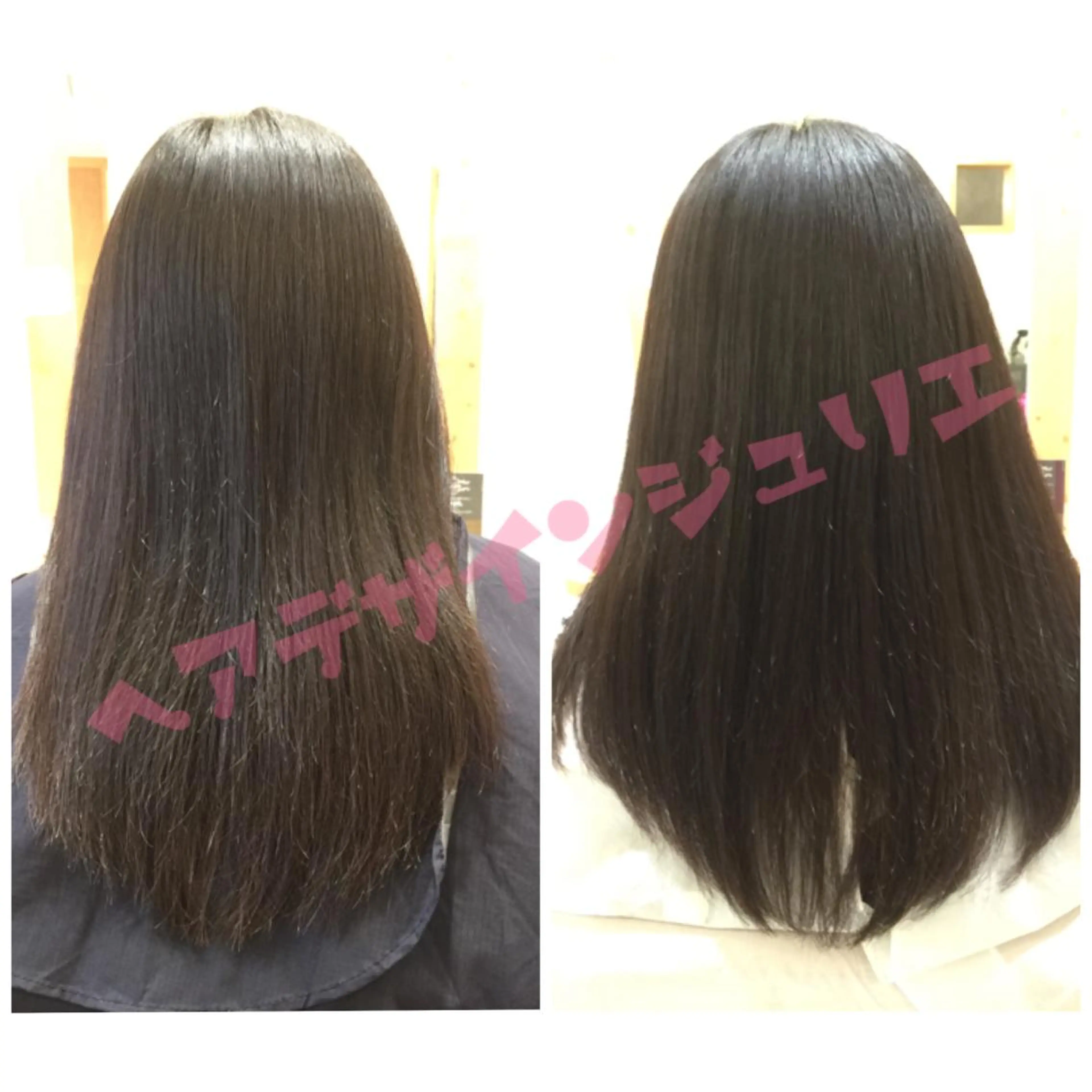 ミディアム セミロング ロング 髪質改善 縮毛矯正 ツヤ髪専門美容師 桑原　和誠のヘアスタイル