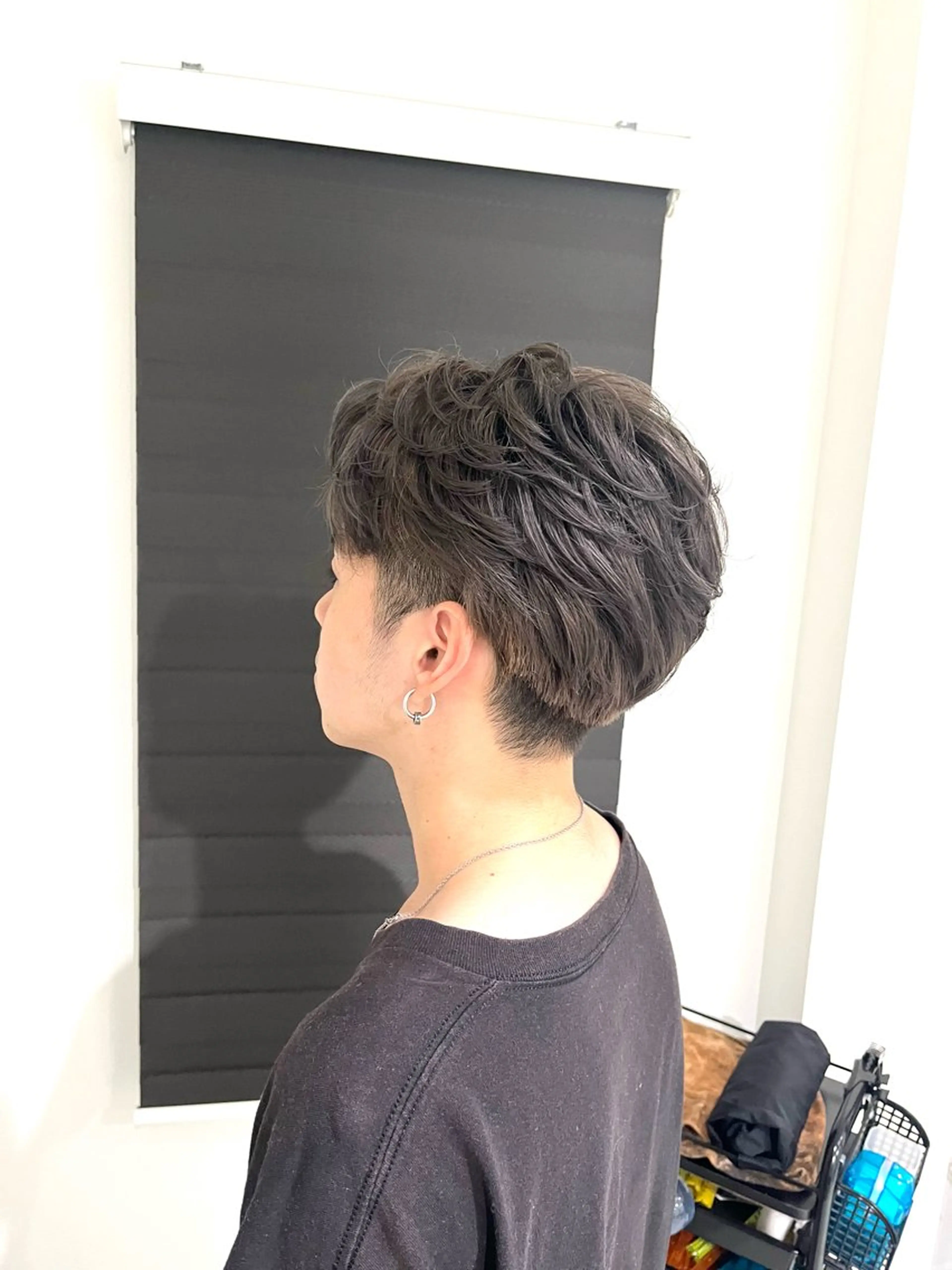 ショート カラー メンズ ヘアカラー イロアイヘアー Renのヘアスタイル