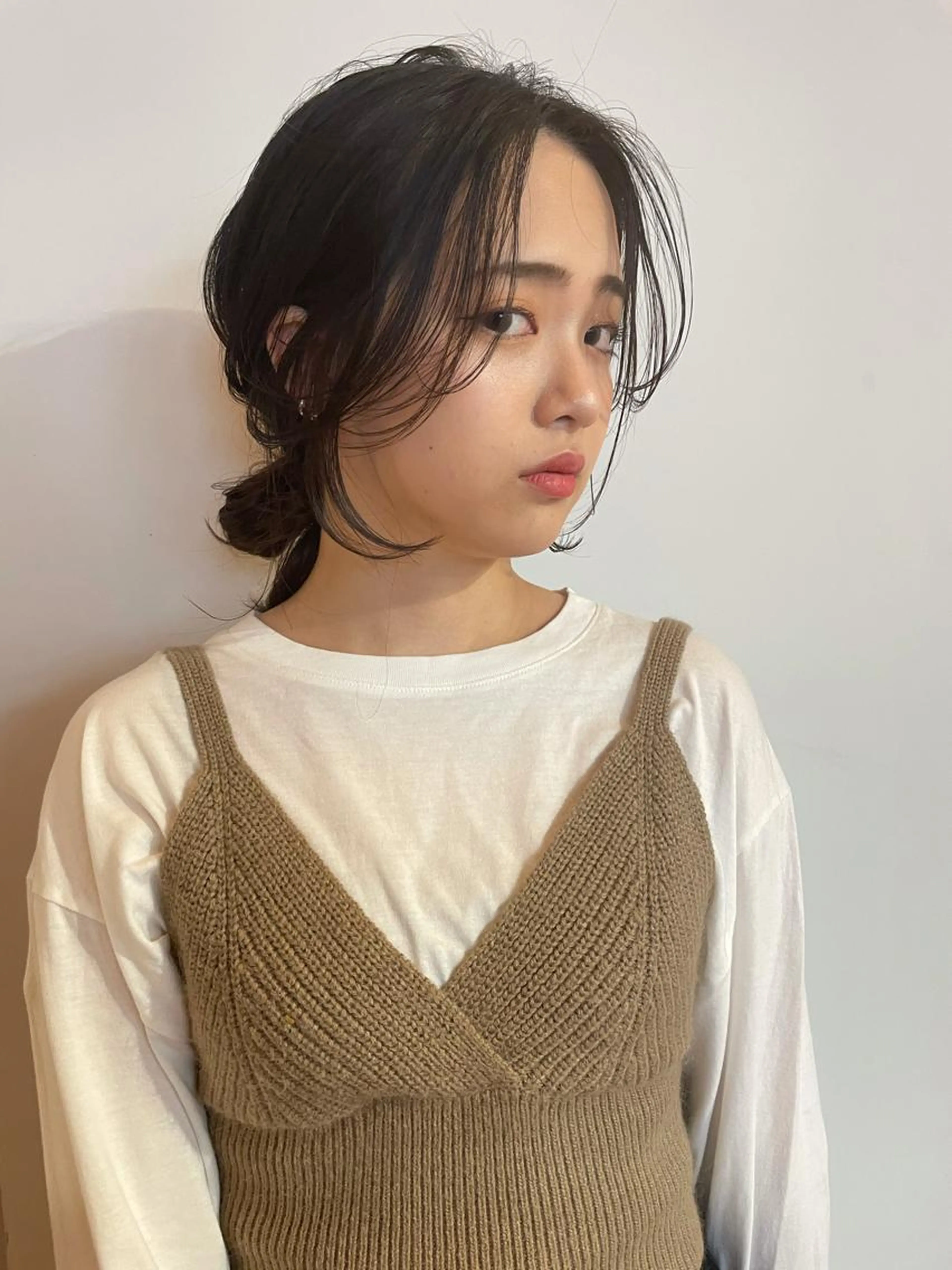 【似合わせ極意】前髪+顔周りカット(ヨシンモリ、もみ上げカット、オルチャンヘア、タンバルモリ)の写真