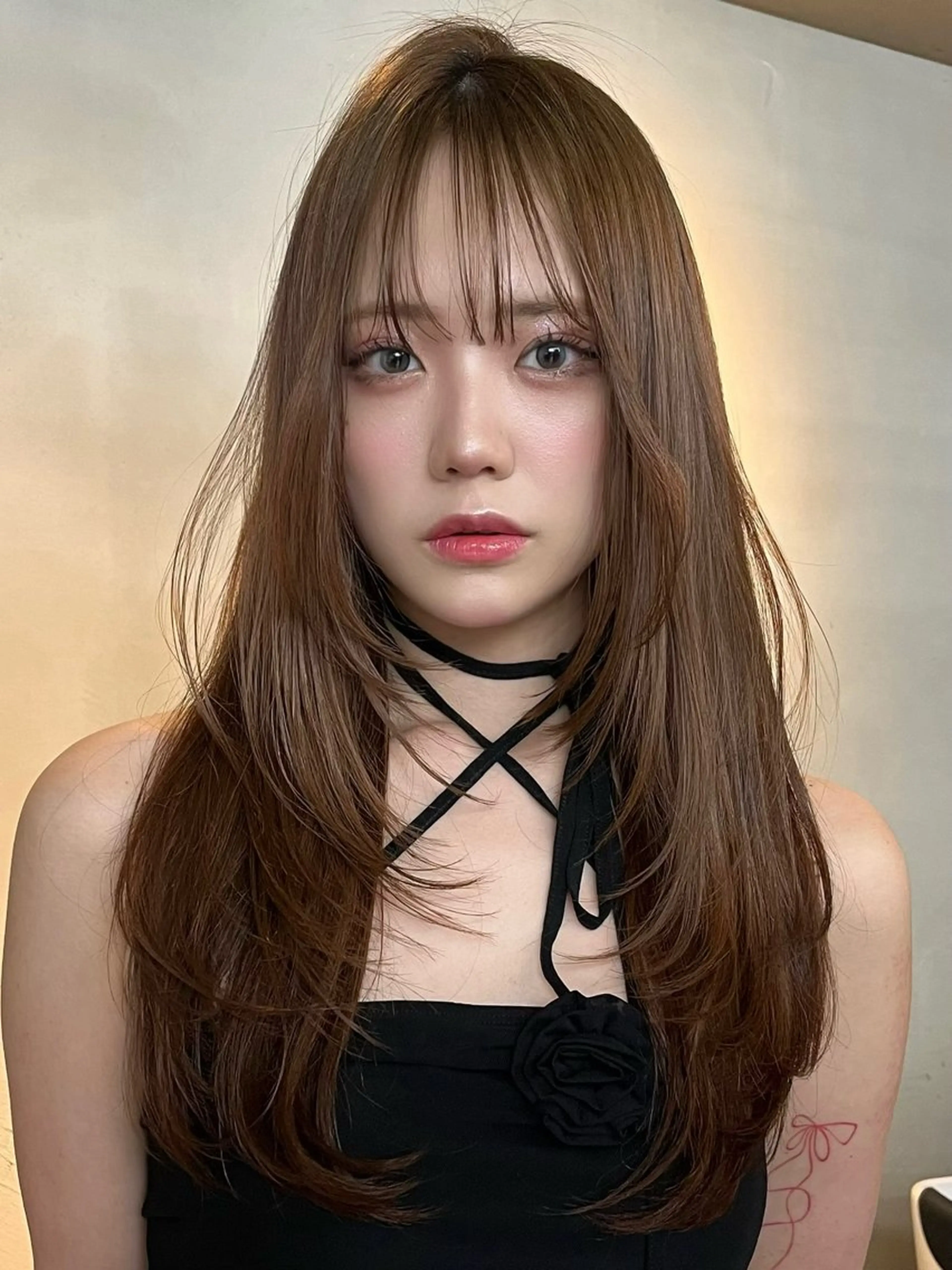 セミロング カラー ヘアカラー トリートメント ウルフ/レイヤー ⚡️ITSUKU⚡️のヘアスタイル