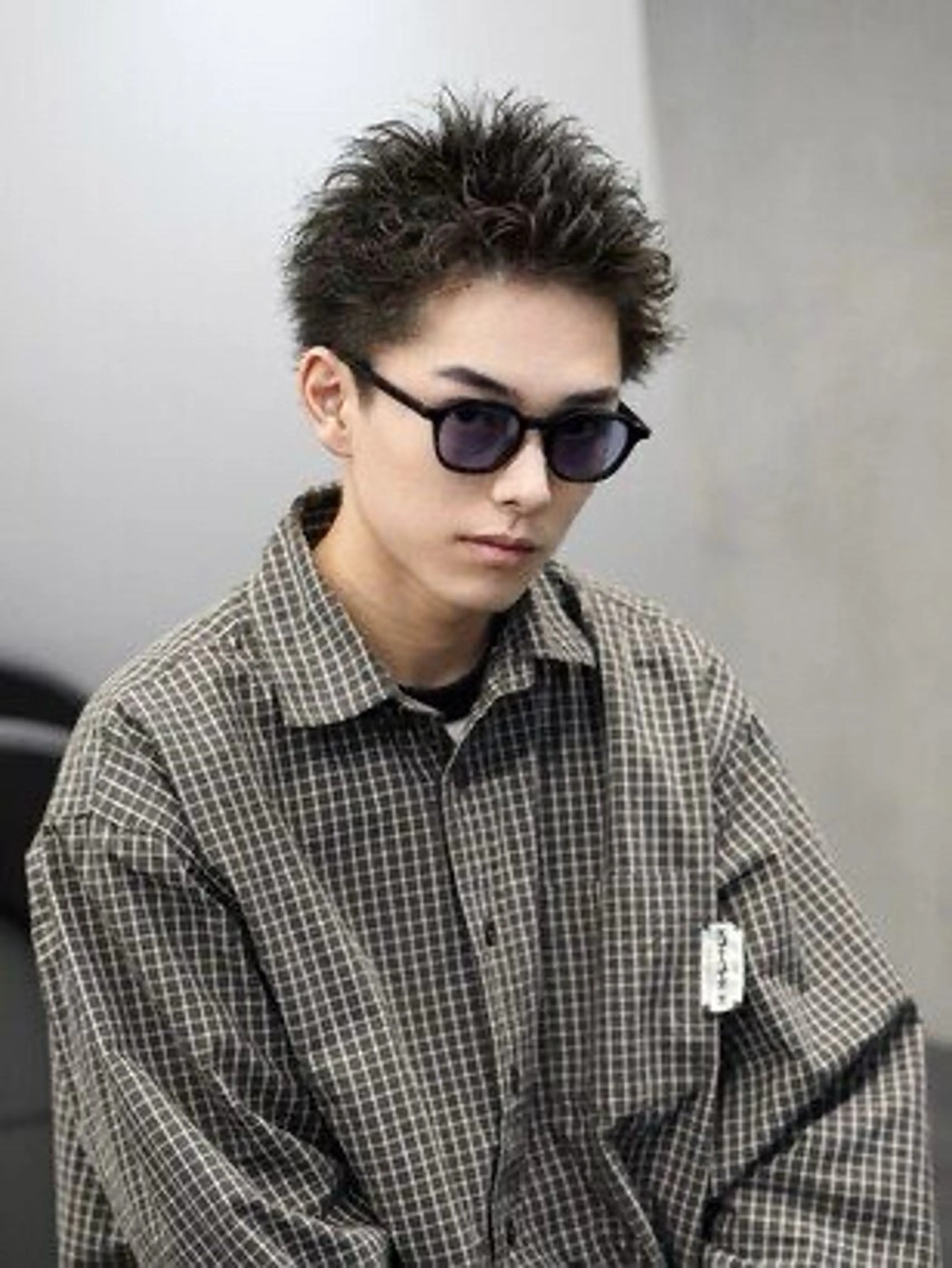 パーマ メンズ fifth 安次富　泰雅のヘアスタイル