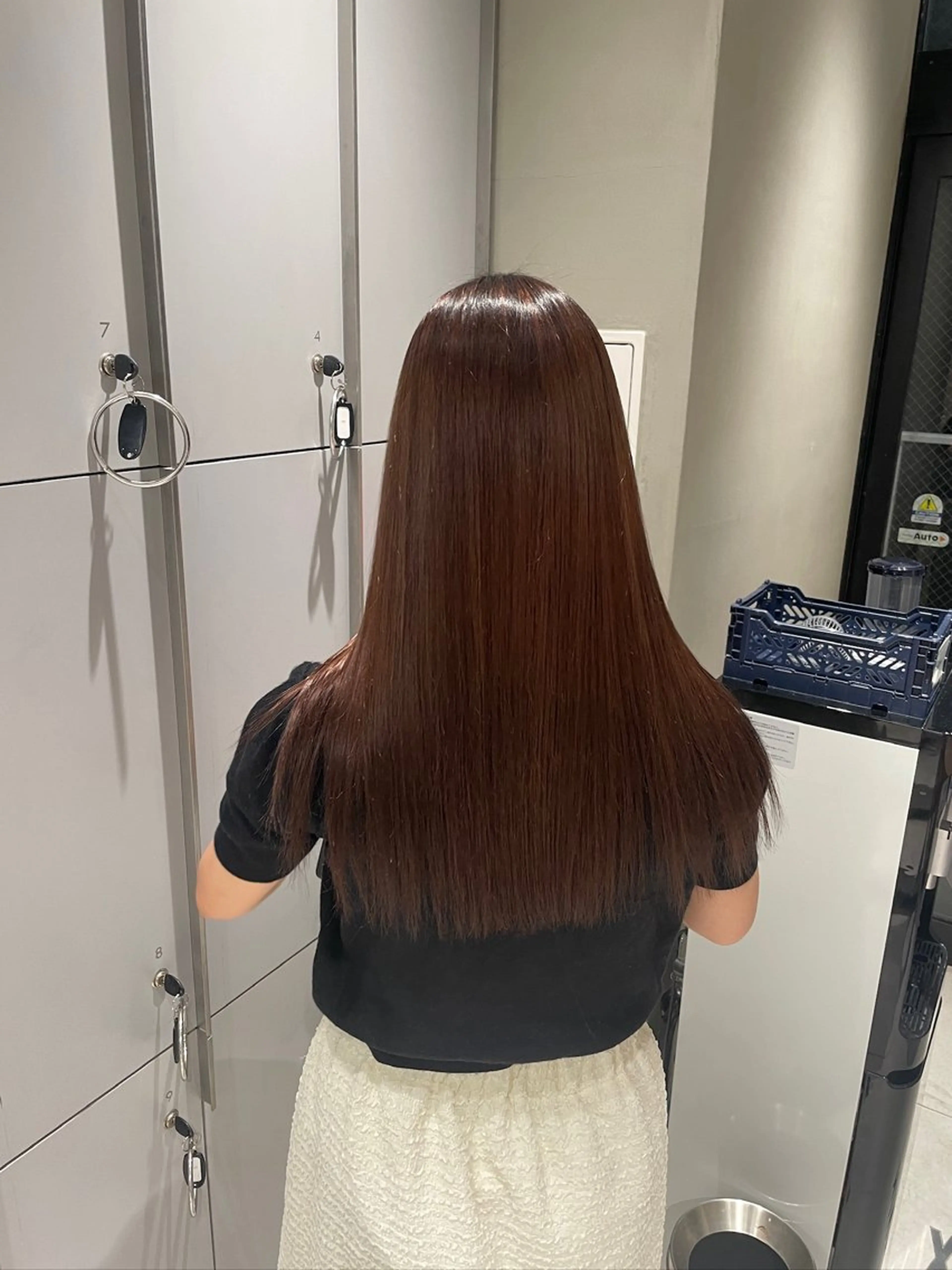 セミロング 縮毛矯正 💓ロング韓国ヘア ~Kirara💓のヘアスタイル