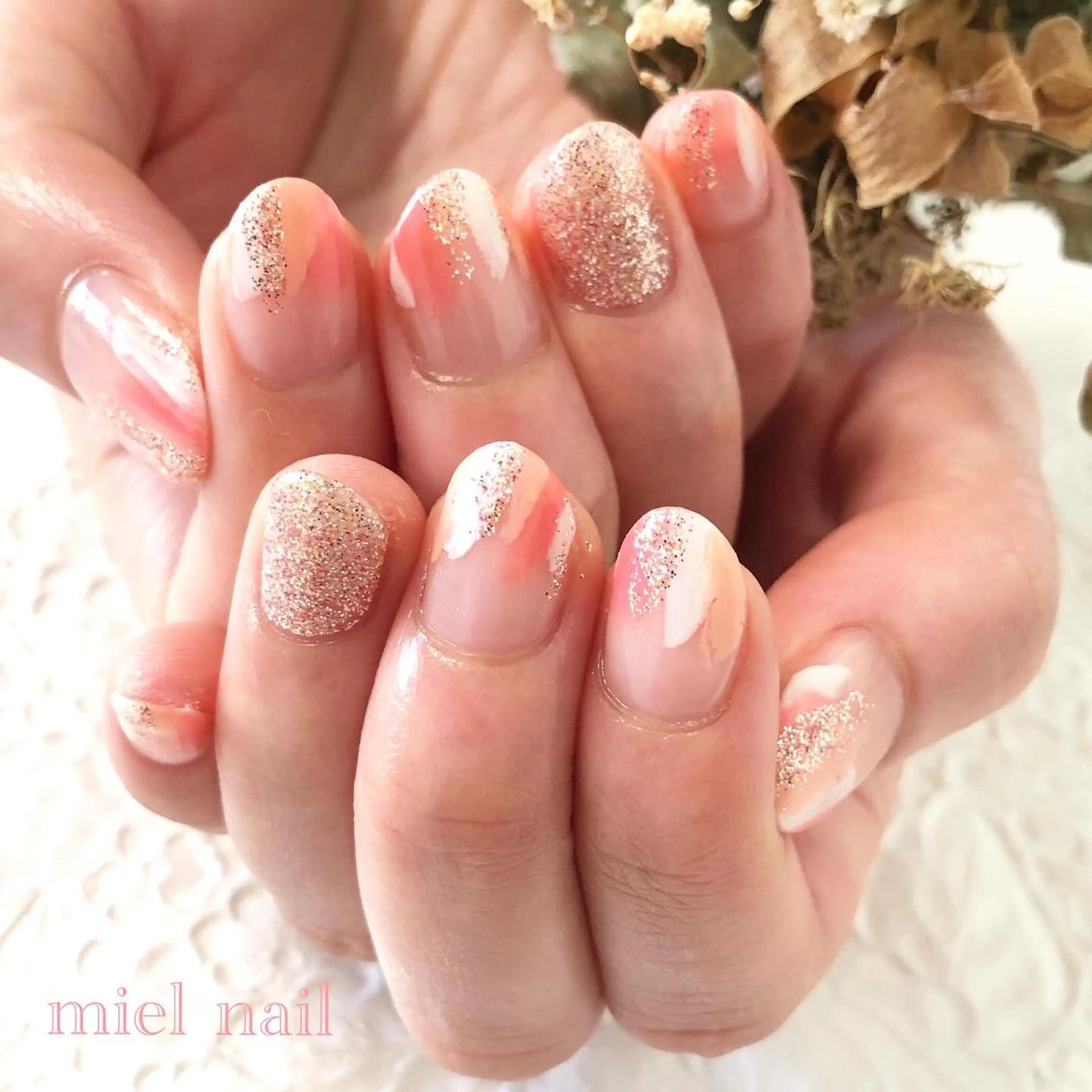 ネイル ハンドネイル miel nailのネイルデザイン