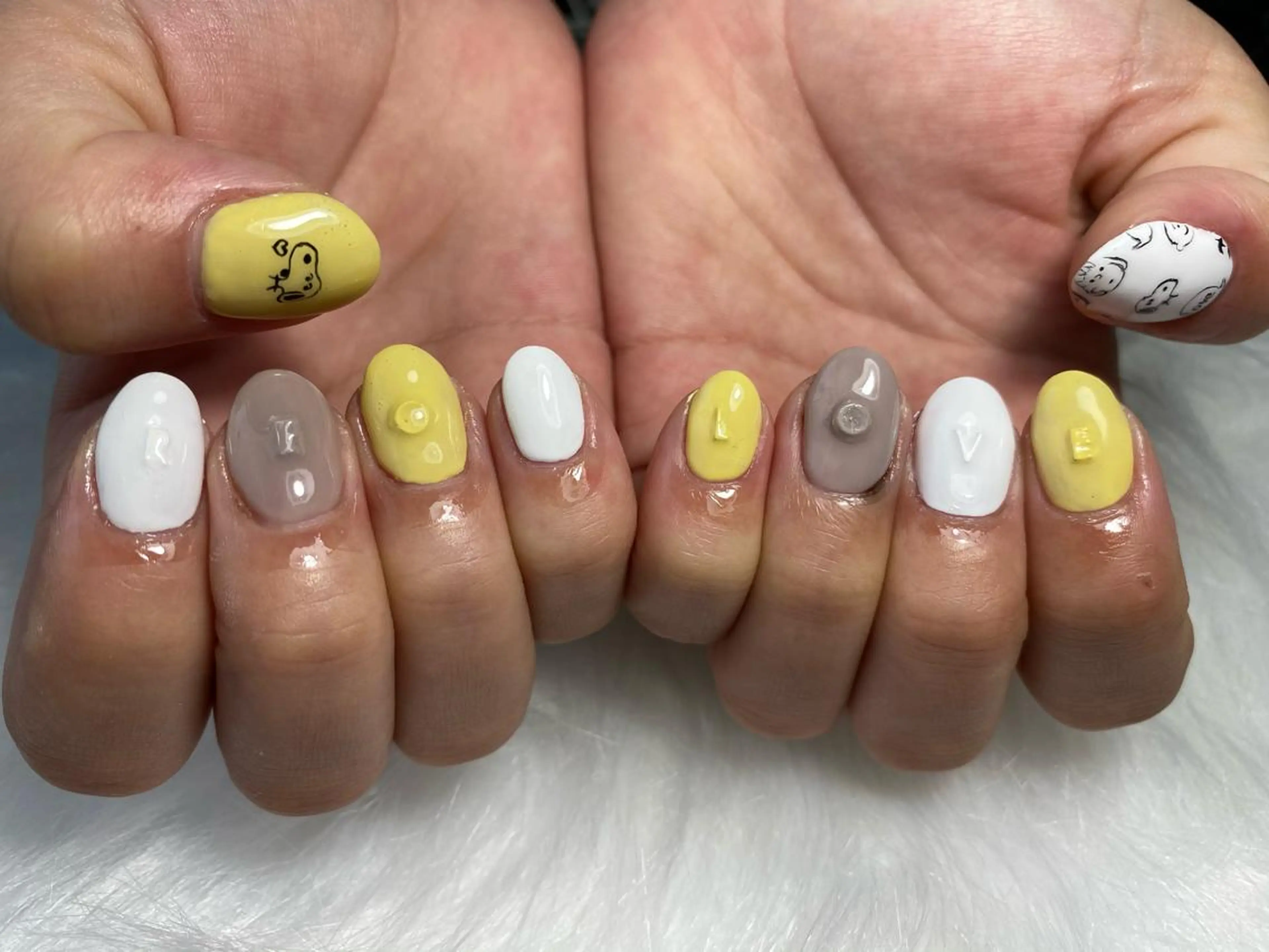 ネイル ハンドネイル Mana‪ ‪·͜· ❤︎‬のネイルデザイン