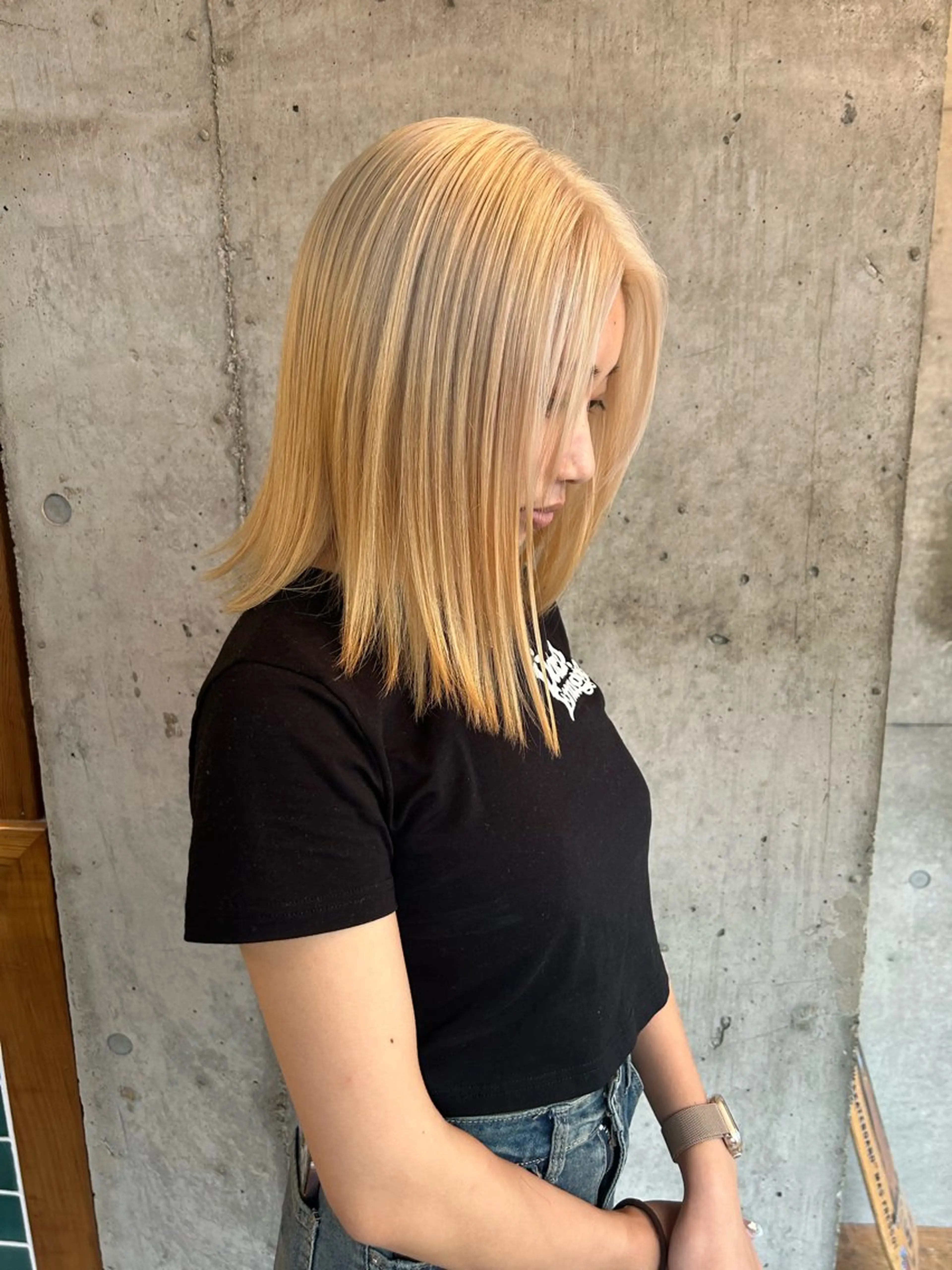 ミディアム カラー ヘアカラー トリートメント 🎨デザイン🥇 美髪・艶髪　日暮千敬のヘアスタイル