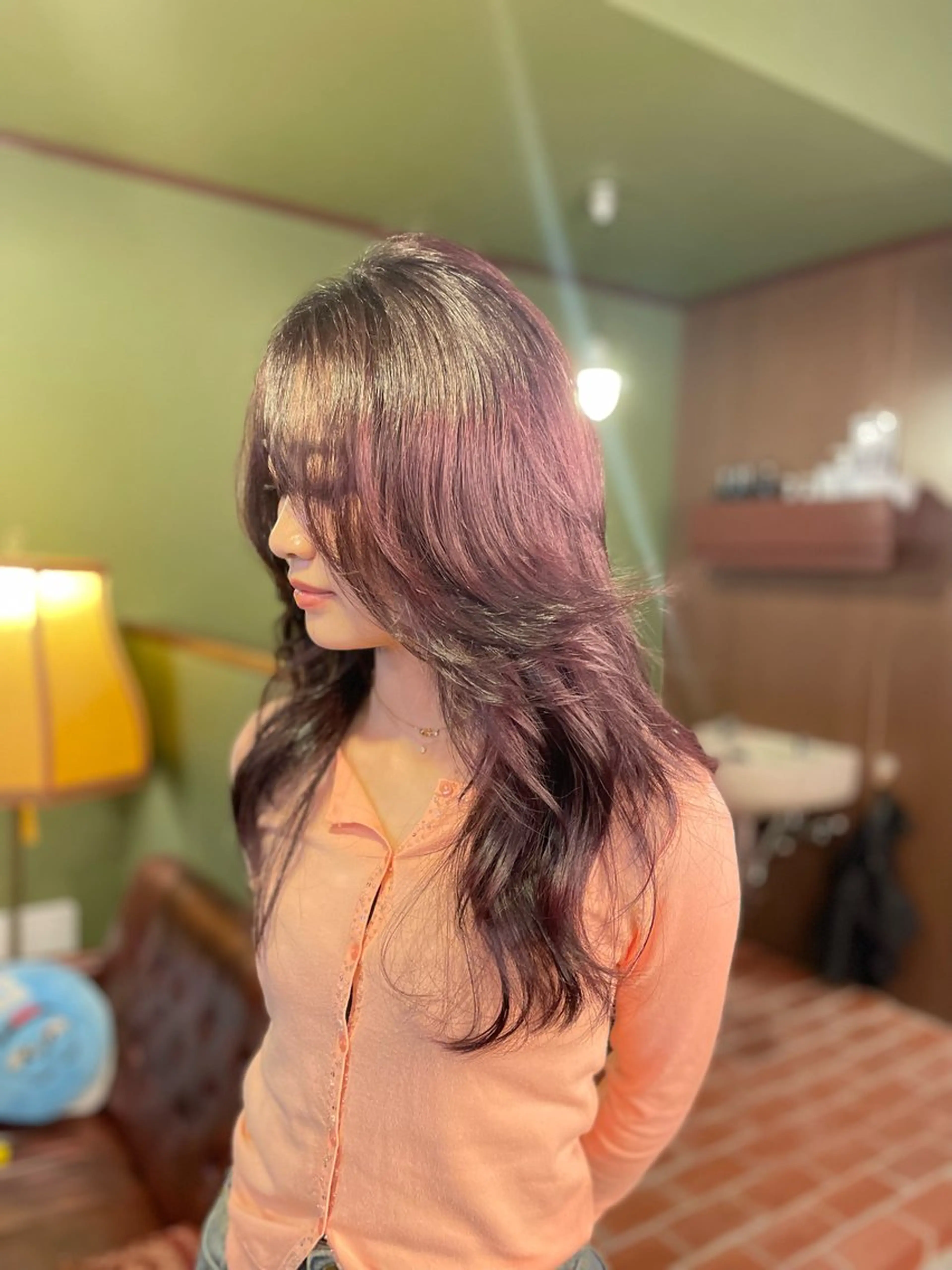 ロング カラー カット ヘアカラー トリートメント PATH-hair. storeのヘアスタイル