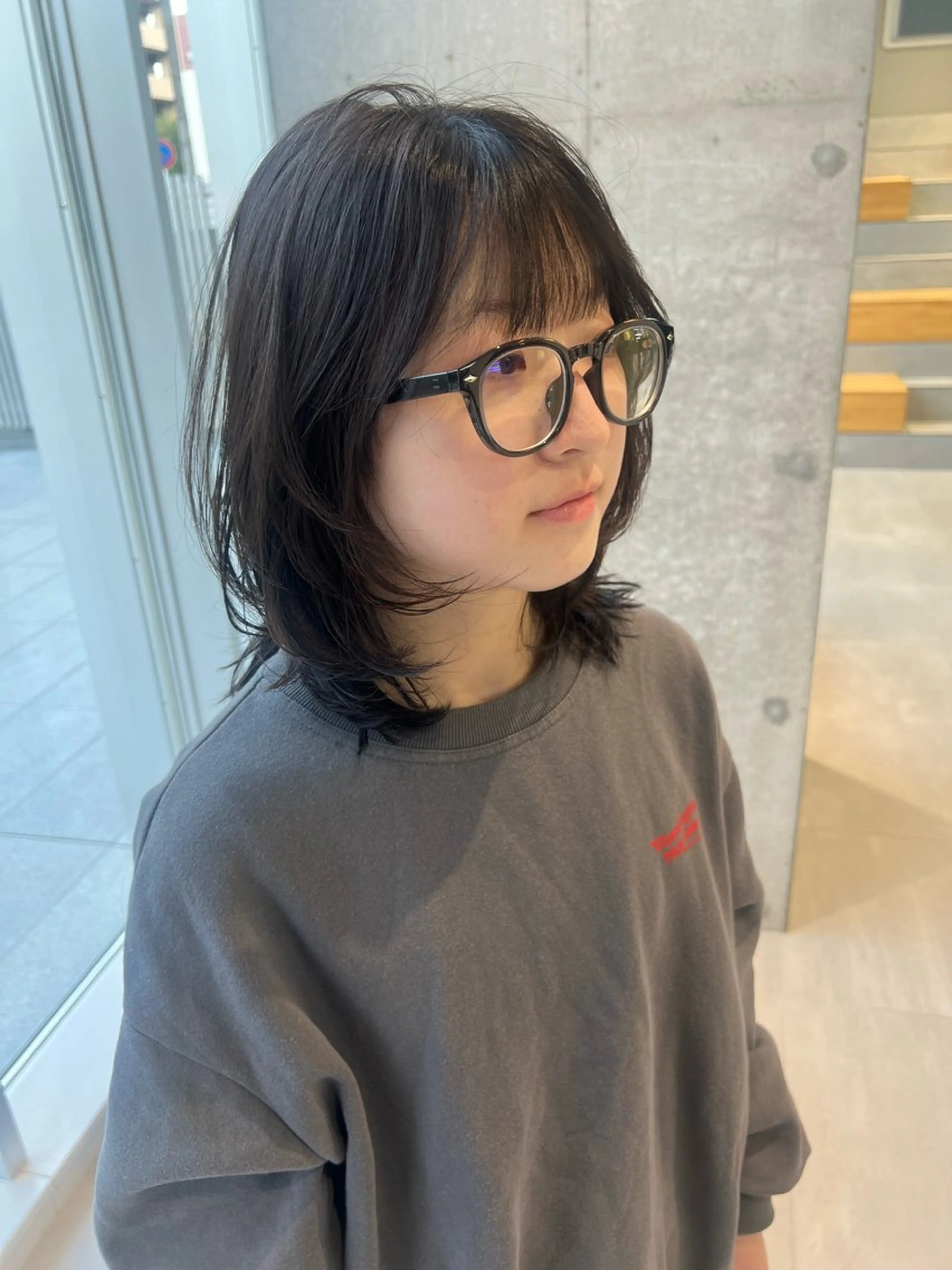 ショート レイヤーカット カット トリートメント 吉沢遣人/レイヤー 艶カラー/パーマのヘアスタイル