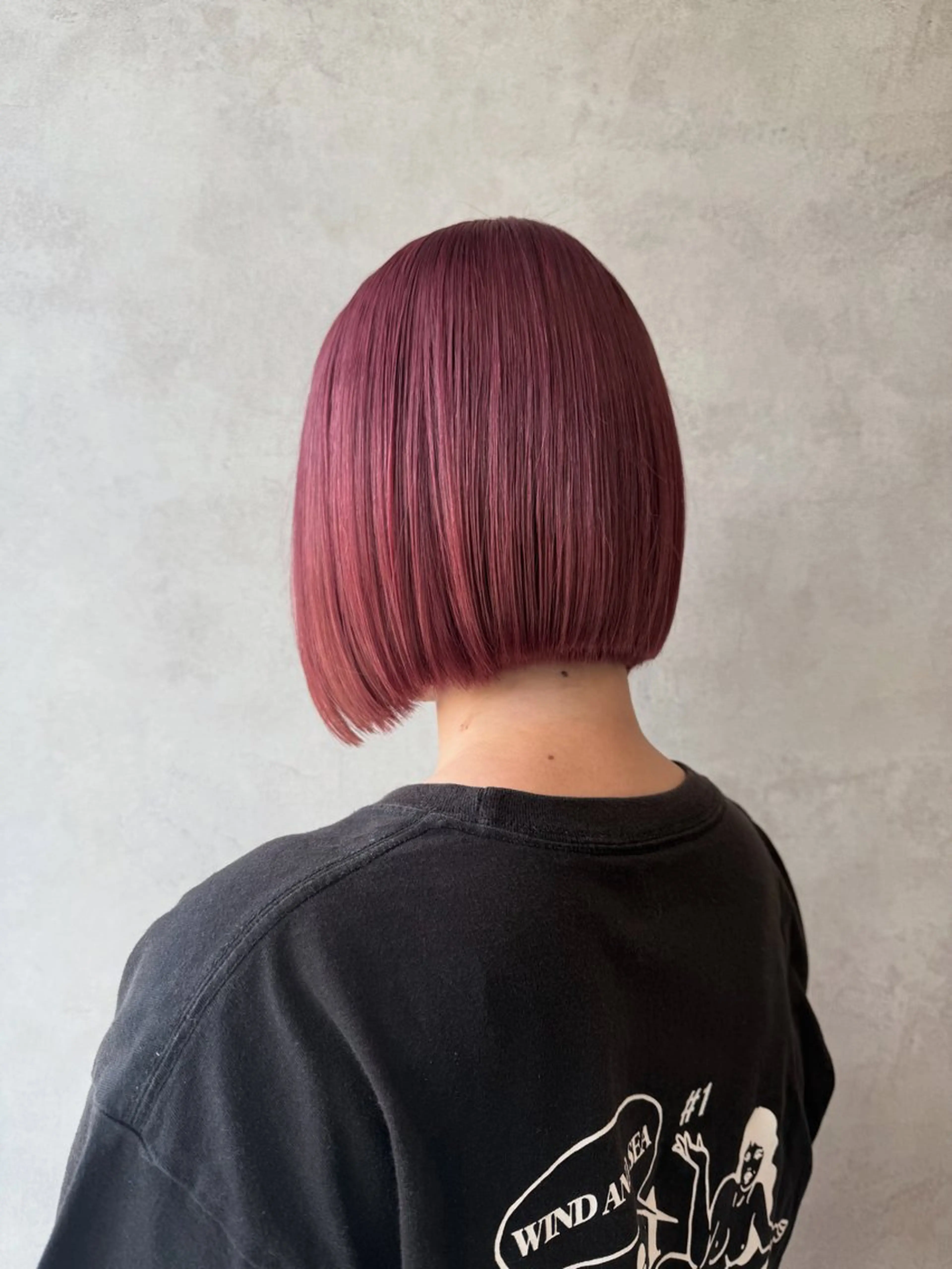 ショート カラー 平林 愛莉のヘアスタイル